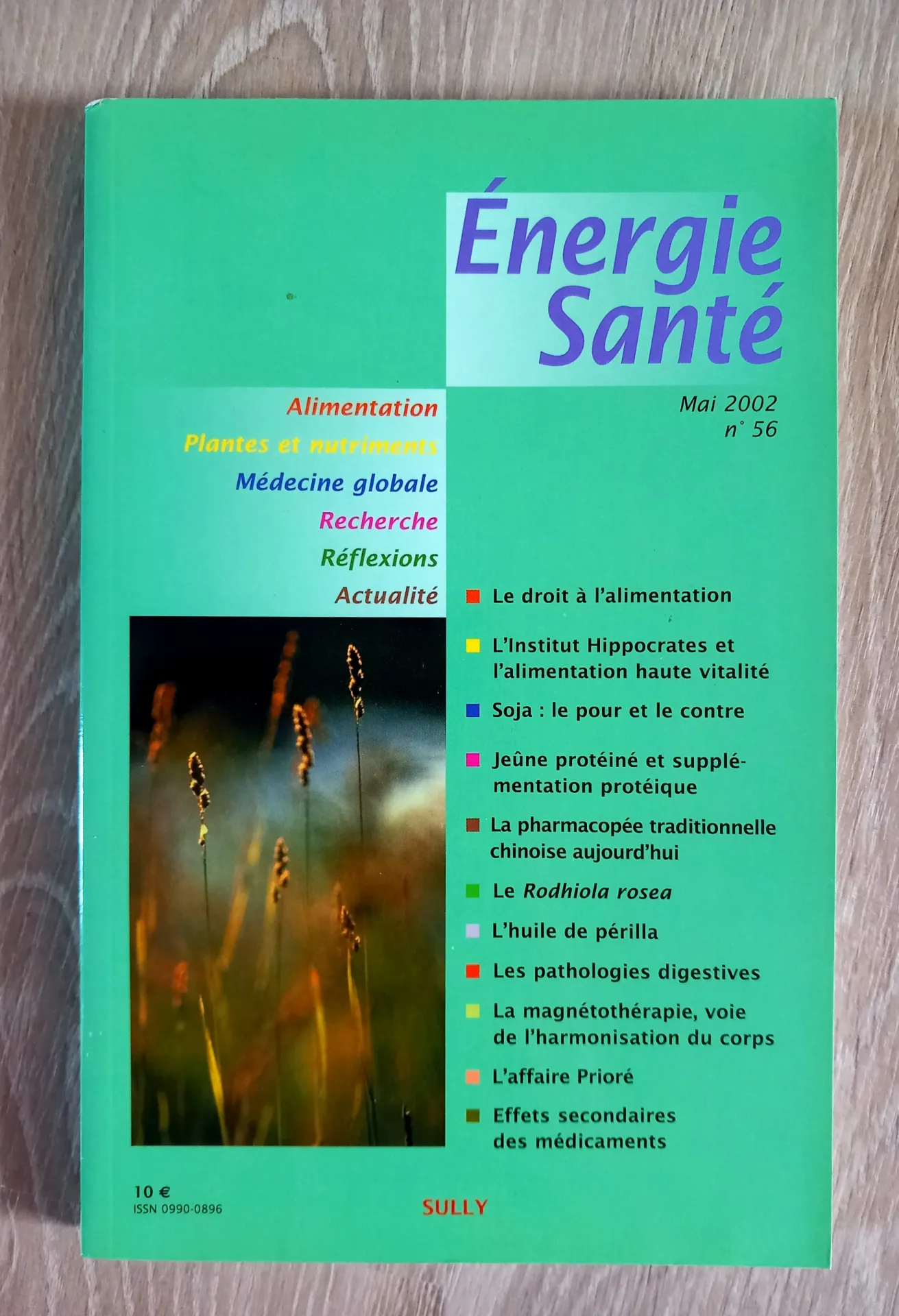 Energie Santé. N° 56 - Mai 2002