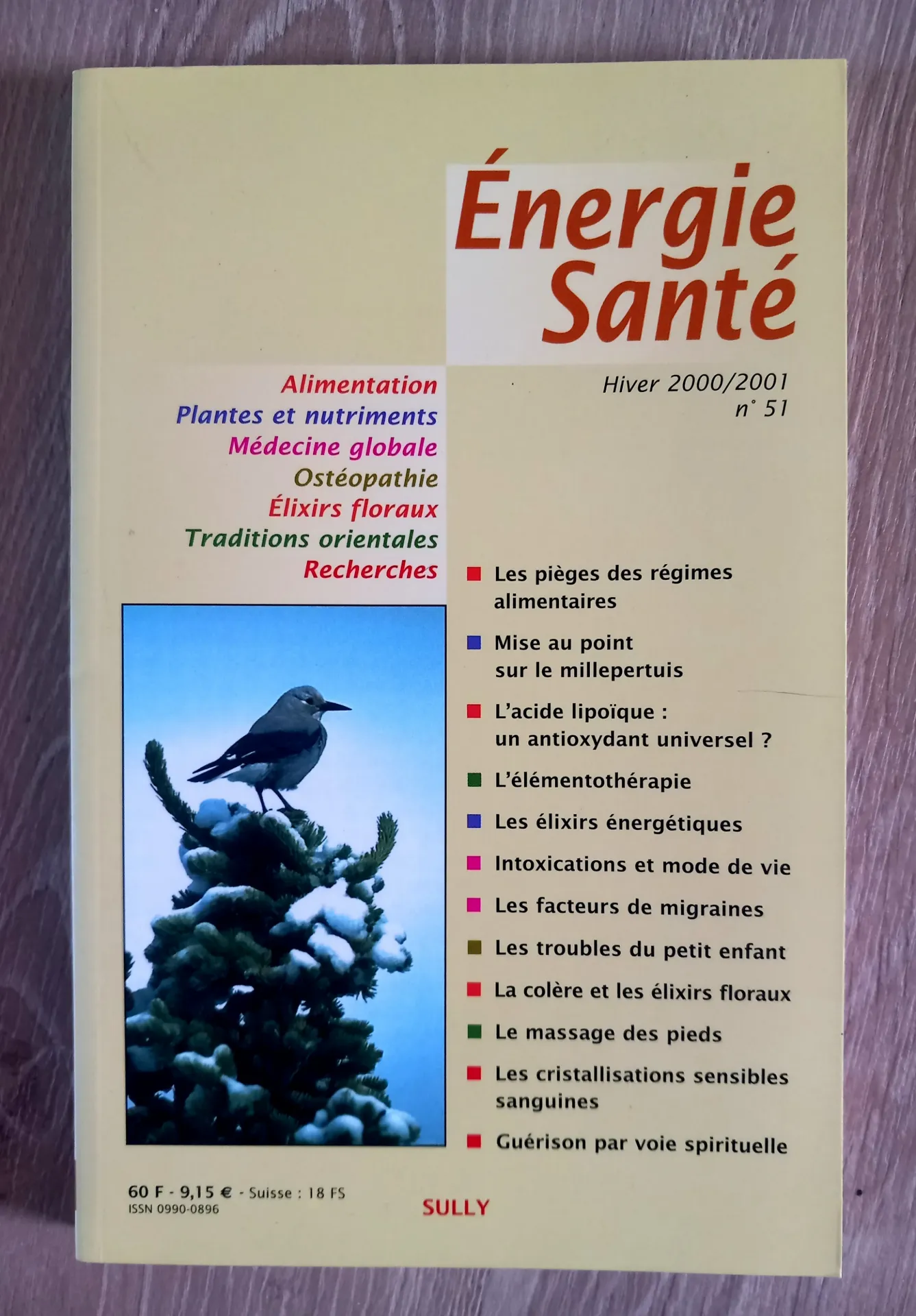 Energie Santé. N° 51 - Hiver 2000-01