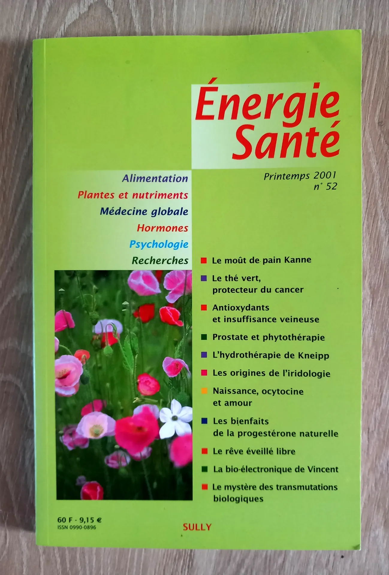 Energie Santé. N° 52 - Printemps 2001