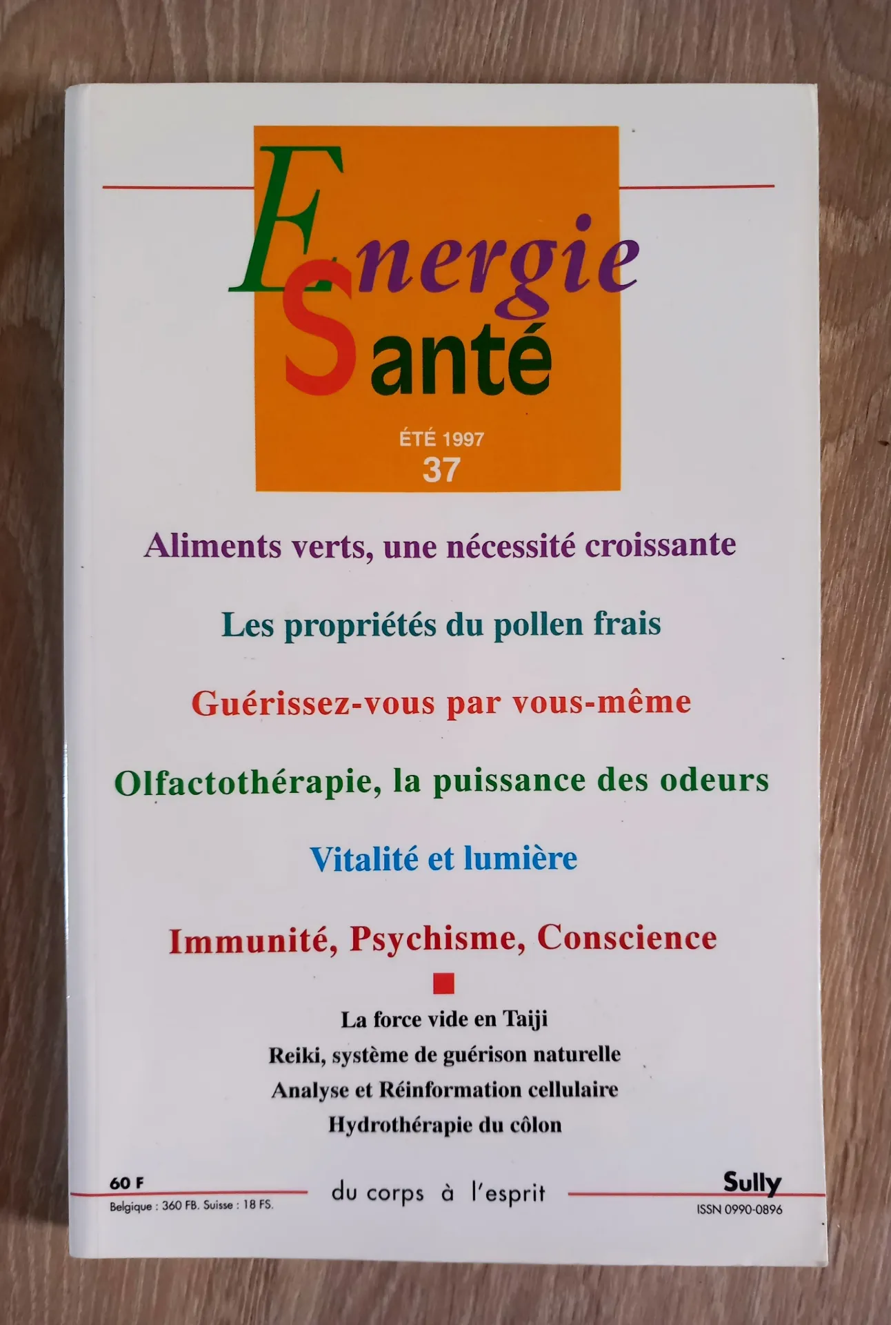 Energie Santé. N° 37 - Eté 97