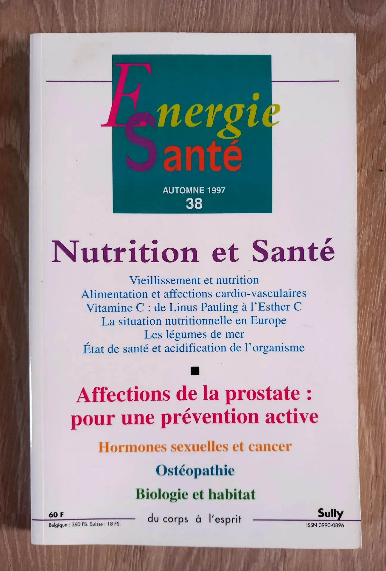 Energie Santé. N° 38 - Automne 97