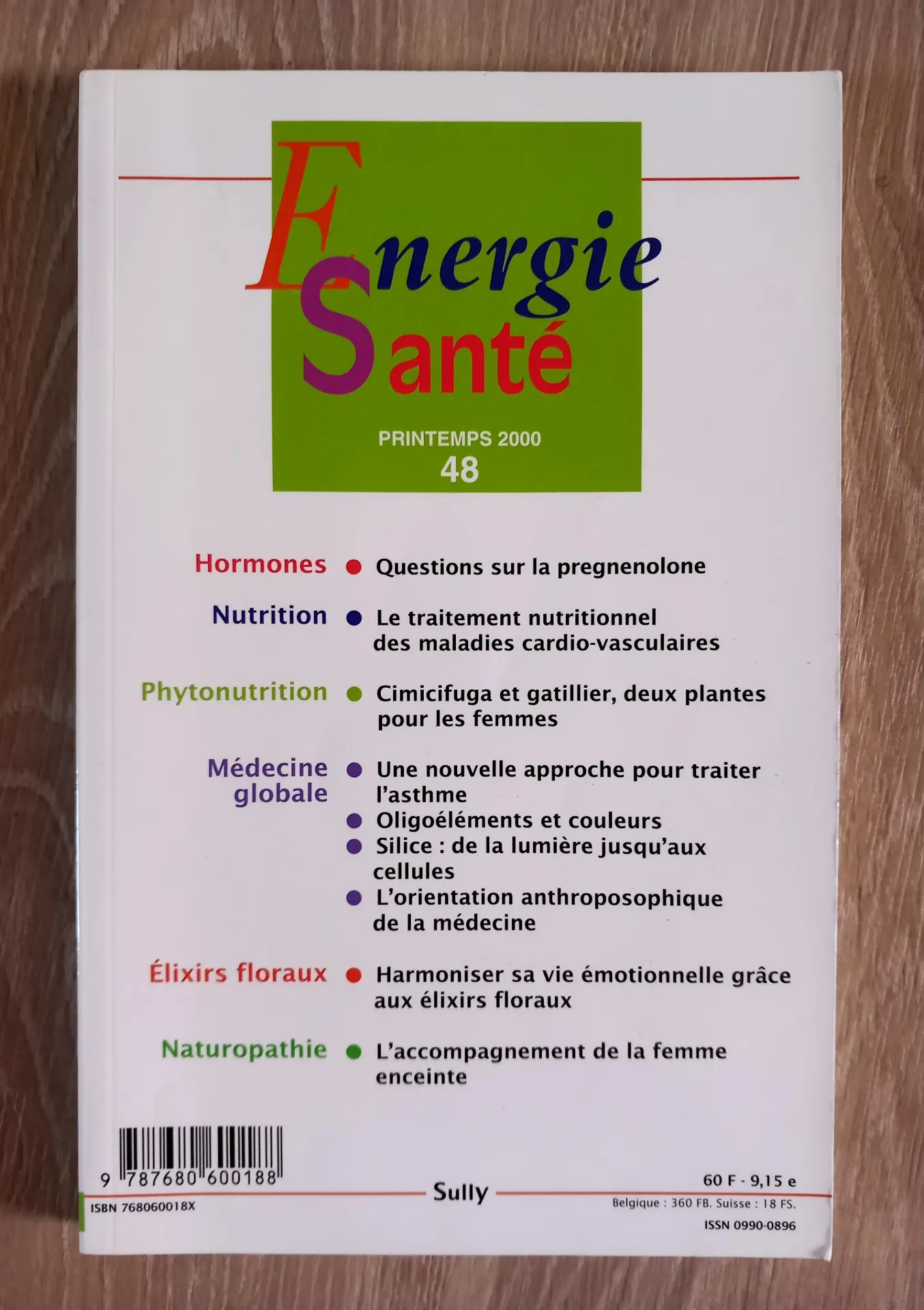 Energie Santé. N° 48 - Printemps 2000