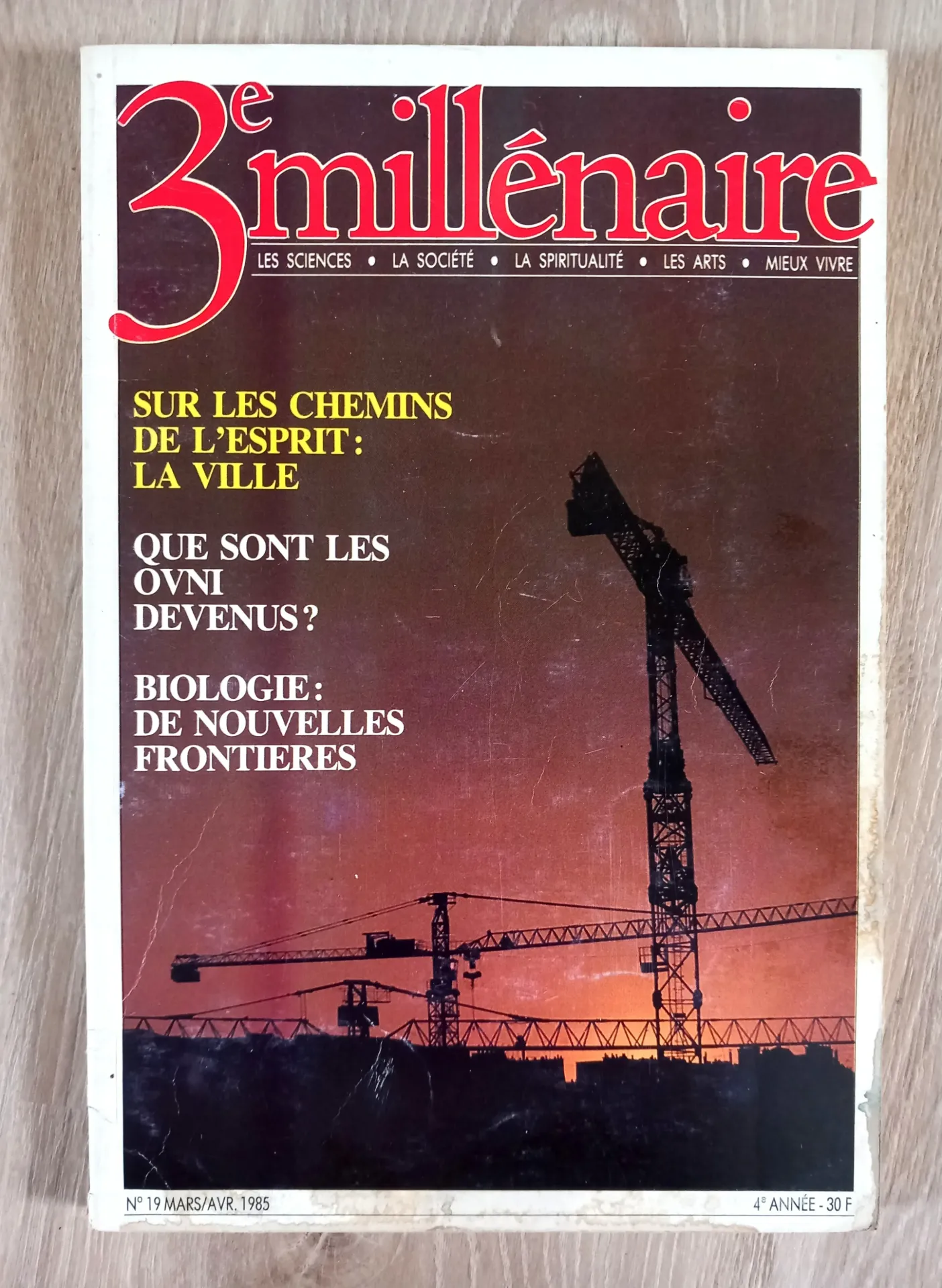Revue 3e Millénaire. N° 19 - Mars-Avril 1985