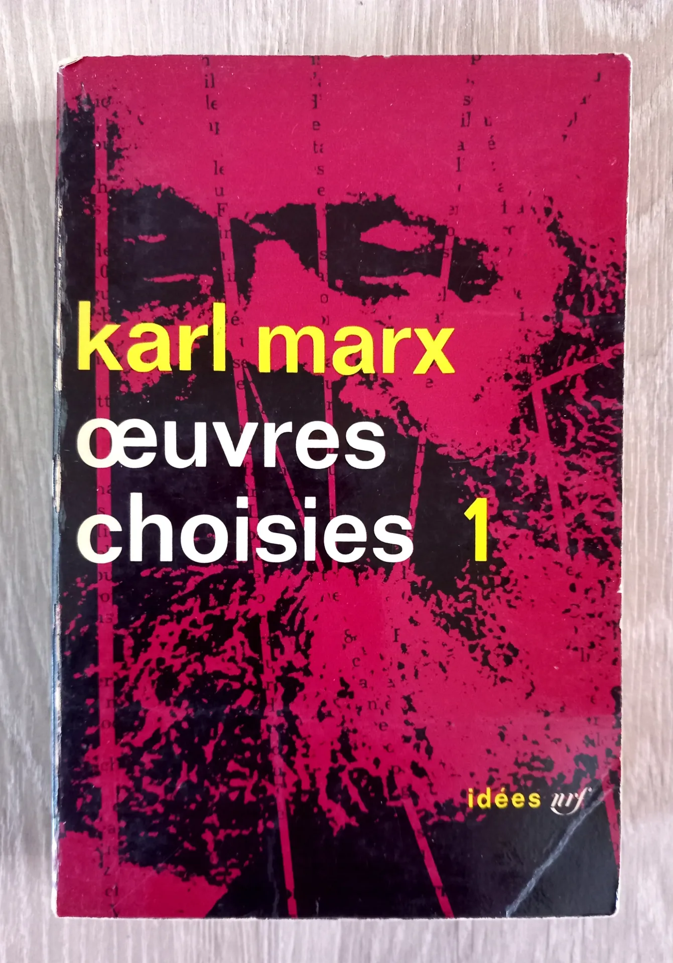 Œuvres choisies, tome 1 (Karl Marx)