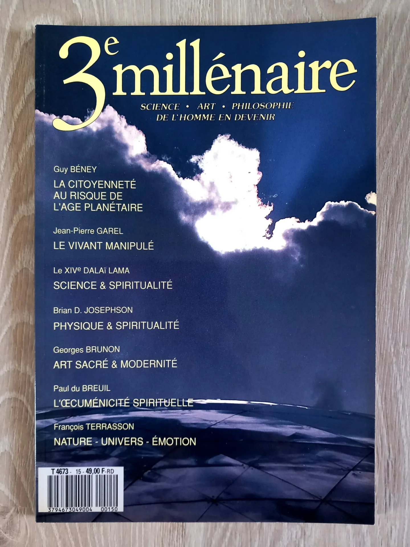 Revue 3e Millénaire - N° 15 - 1990