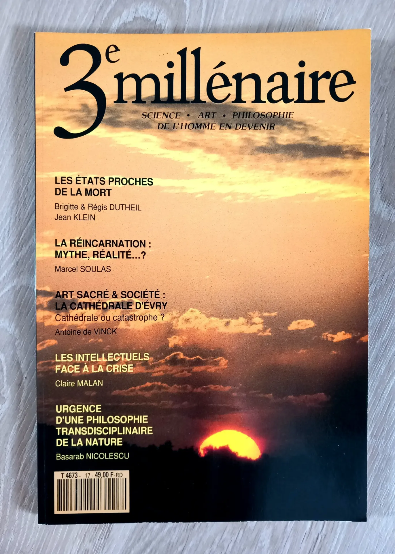 Revue 3e Millénaire - N° 17 - 1990