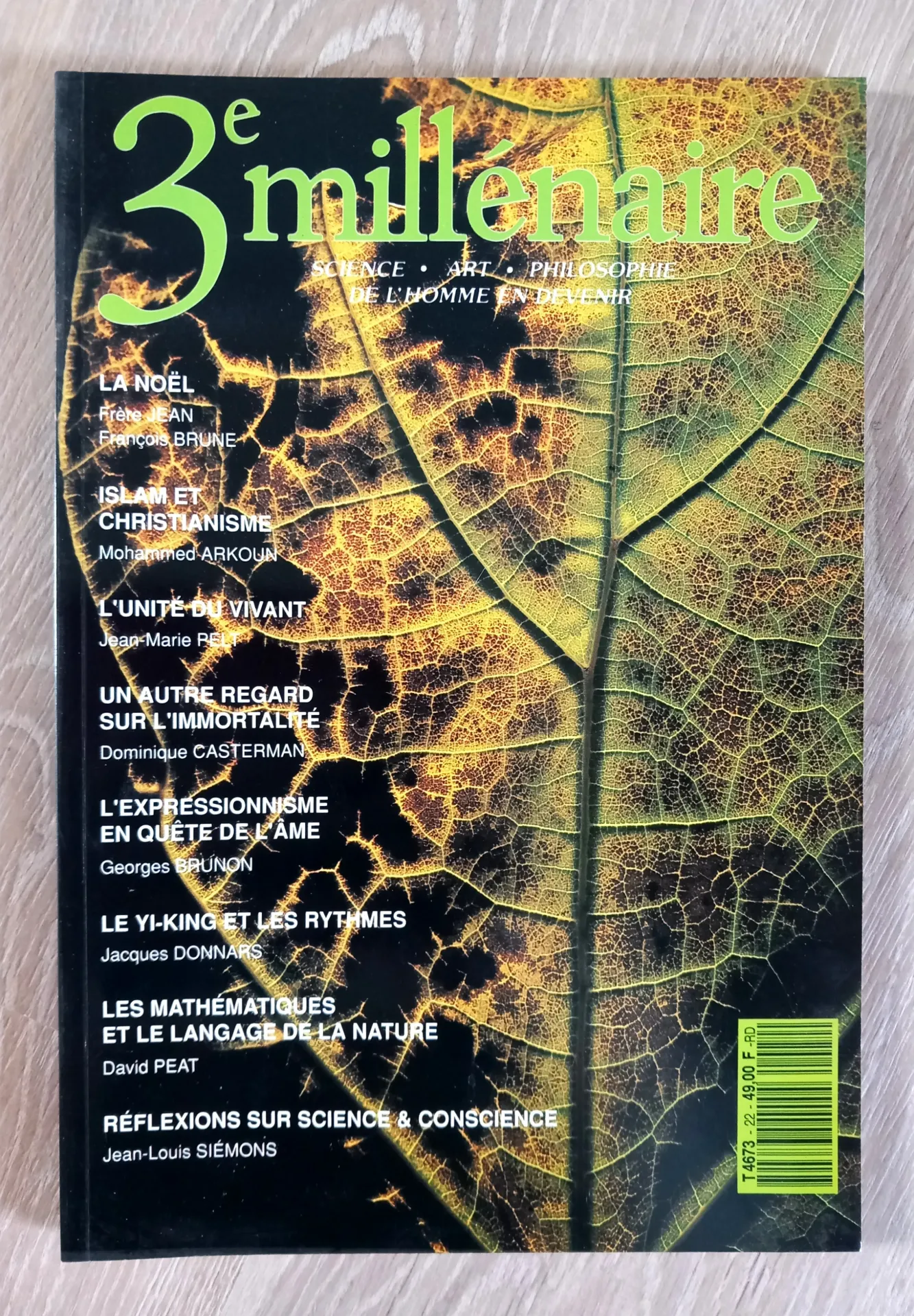 Revue 3e Millénaire - N° 22 - 1991