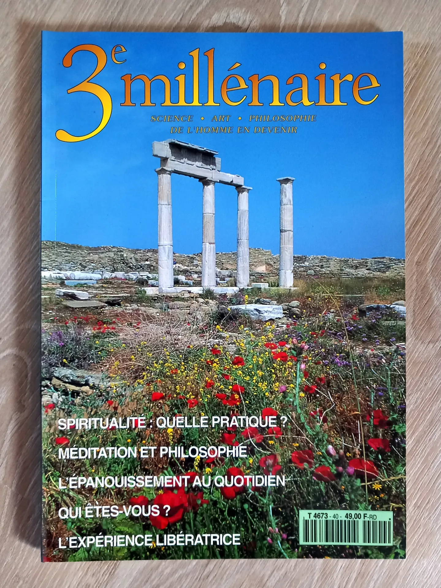Revue 3e Millénaire - N° 40 - 1996