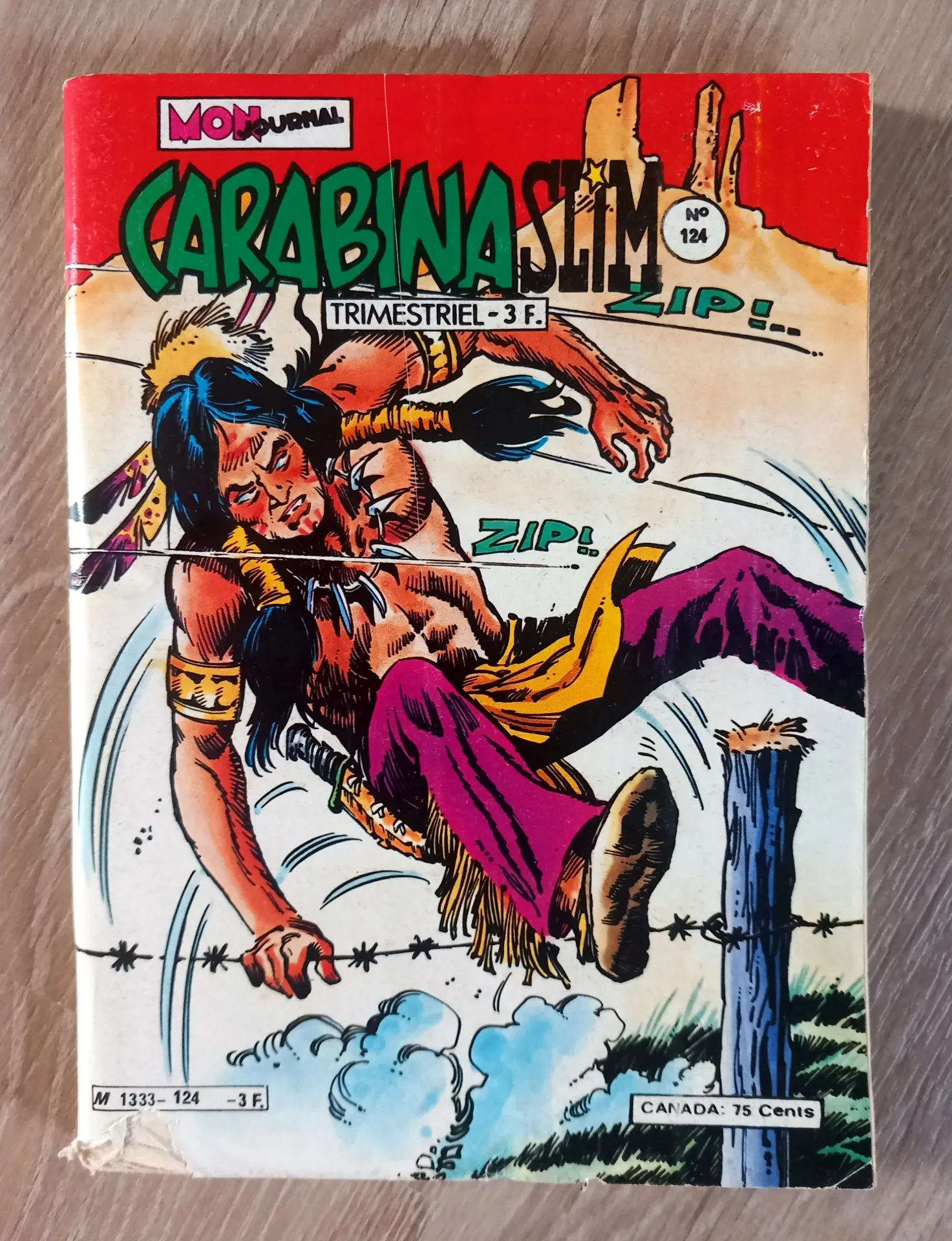 Carabina Slim - N° 124 (trimestriel, 1980)