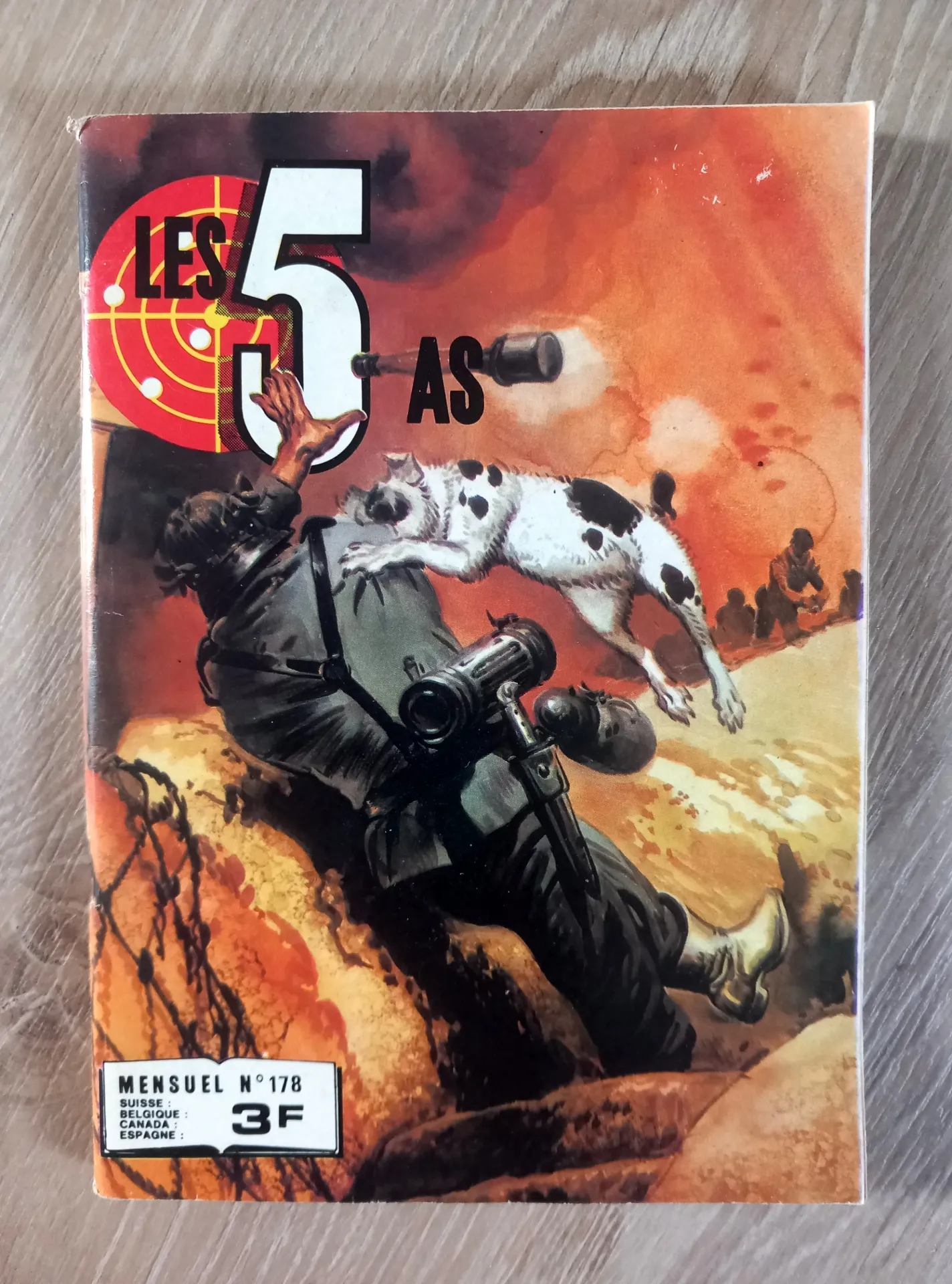 Les 5 As - N° 178 (mensuel, 1979)