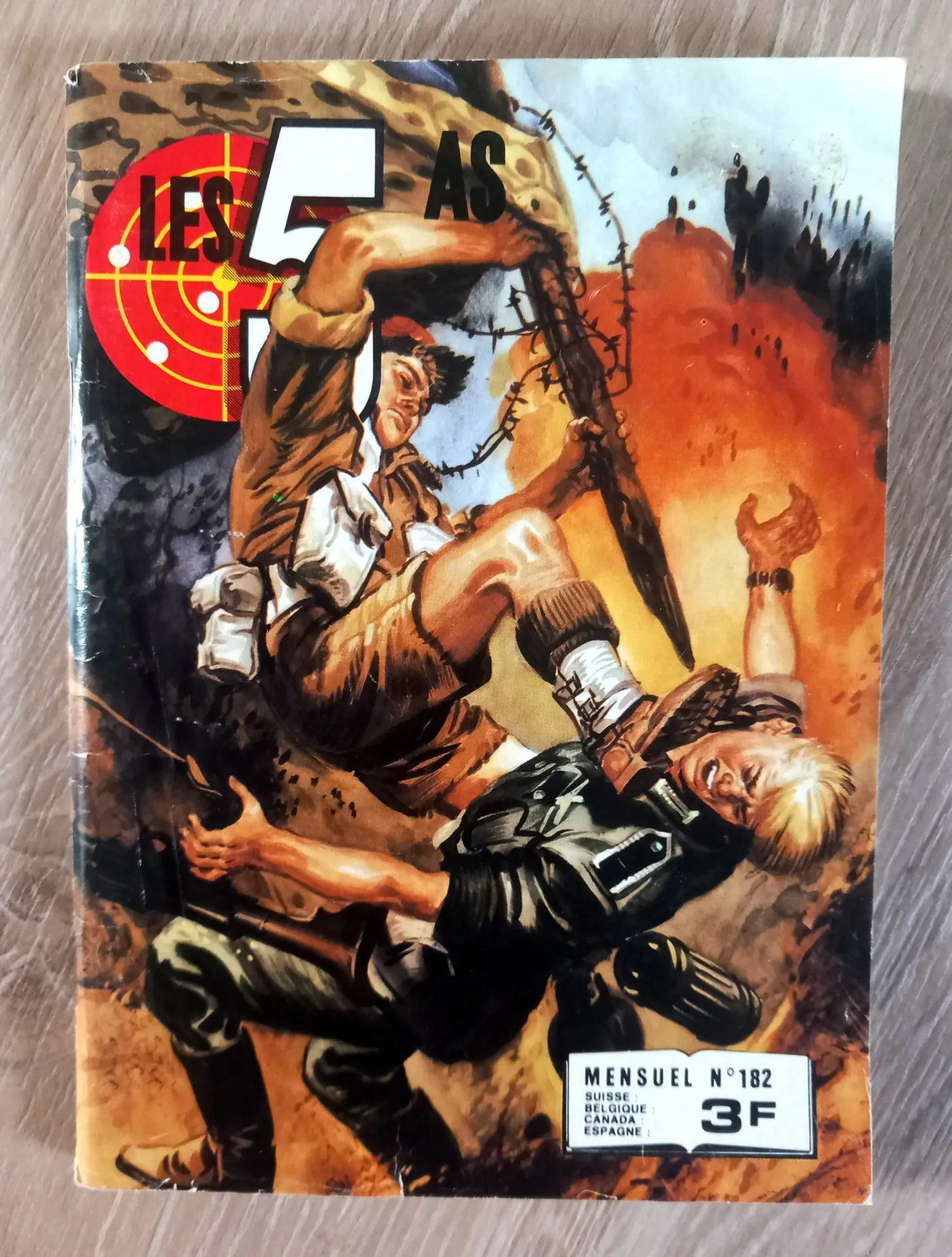 Les 5 As - N° 182 (mensuel, 1980)