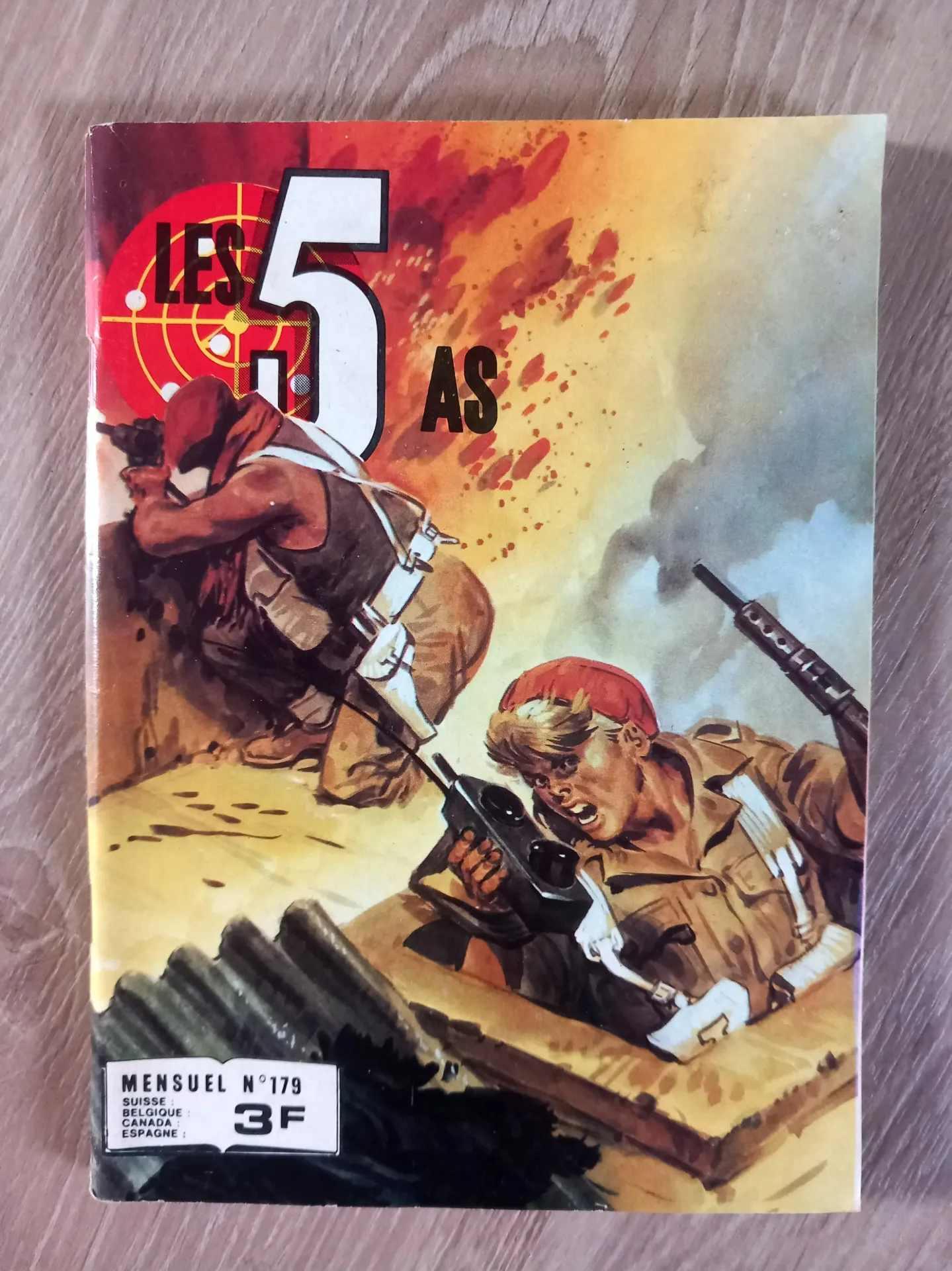 Les 5 As - N° 179 (mensuel, 1979)