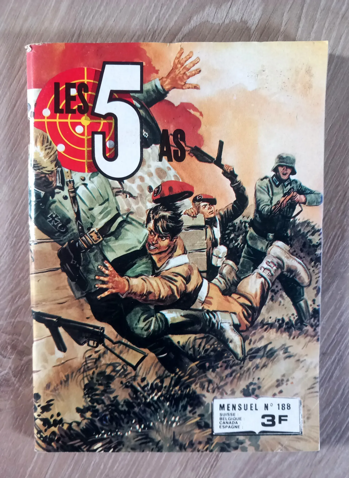 Les 5 As - N° 188 (mensuel, 1980)