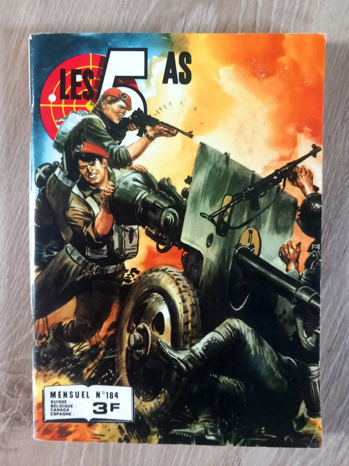 Les 5 As - N° 184 (mensuel, 1980)