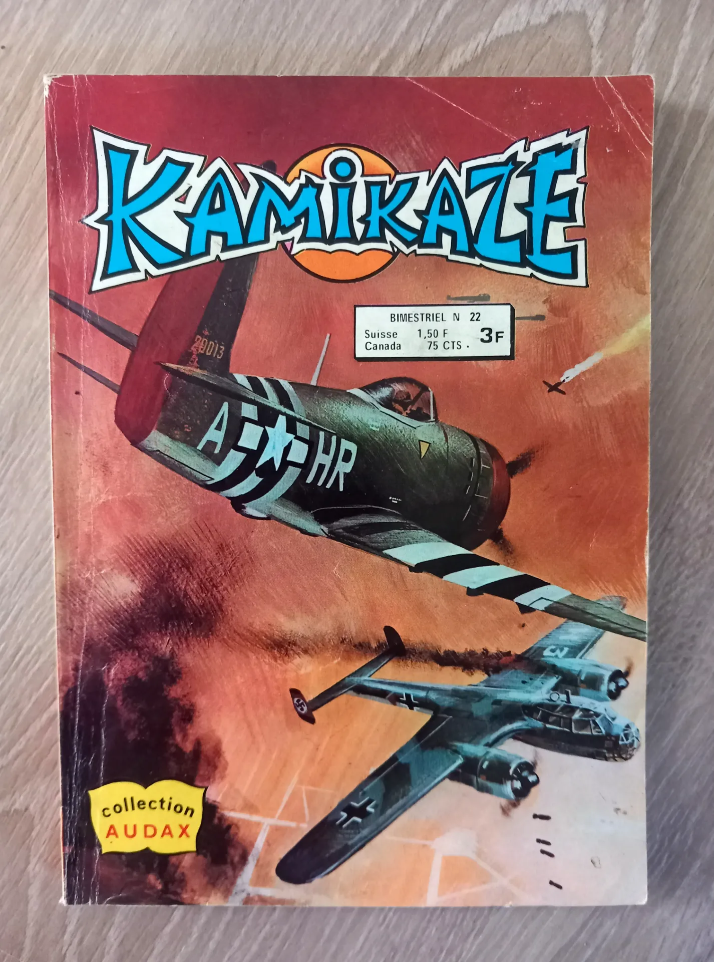 Kamikaze - N° 22 (bimestriel, 1979)