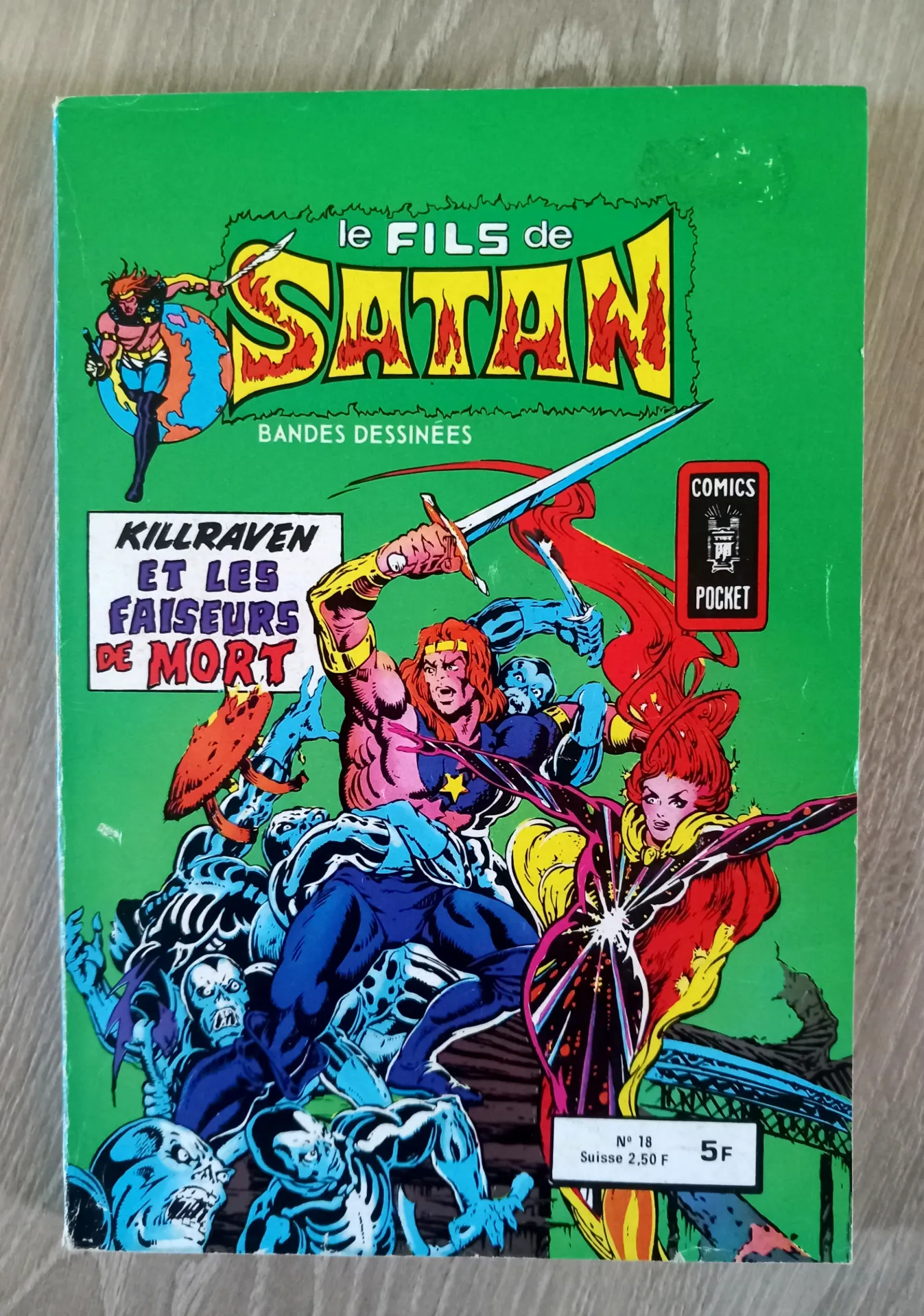 Le fils de Satan - N° 18 : Killkraven et les faiseurs de mort (Comics Pocket, 1980)