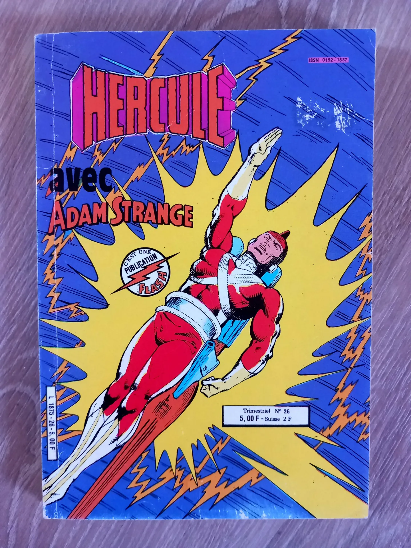 Hercule avec Adam Strange - N° 26 (trimestriel, 1982)