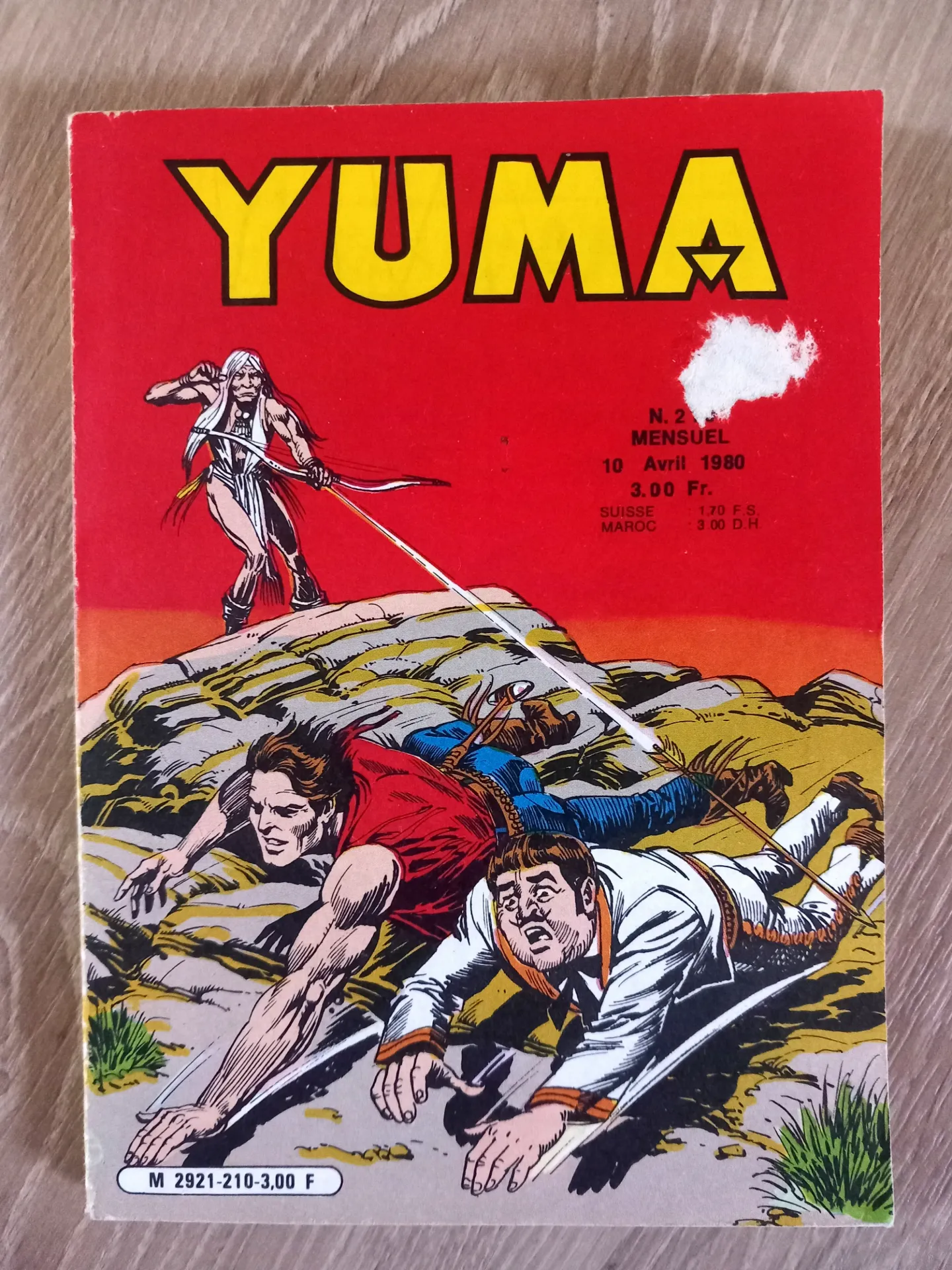 Yuma - N° 210 (mensuel, 1980)