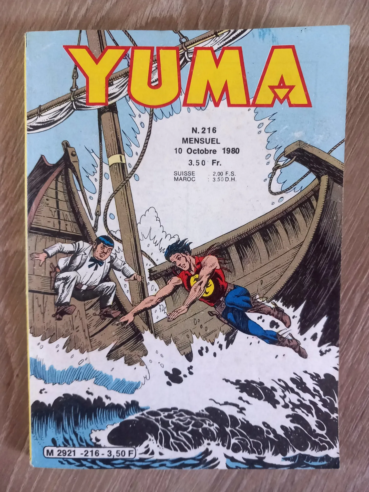 Yuma - N° 216 (mensuel, 1980)