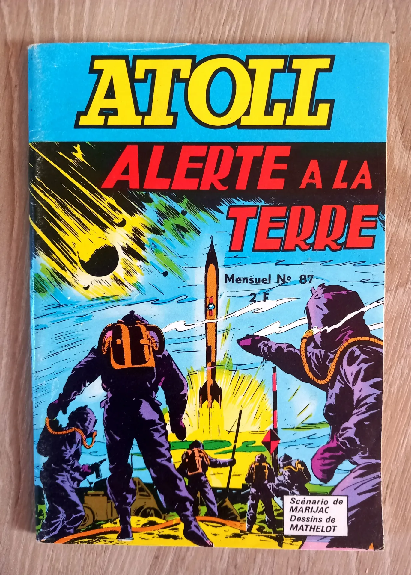 Atoll - N° 87 : Alerte à la Terre (mensuel, 1974)