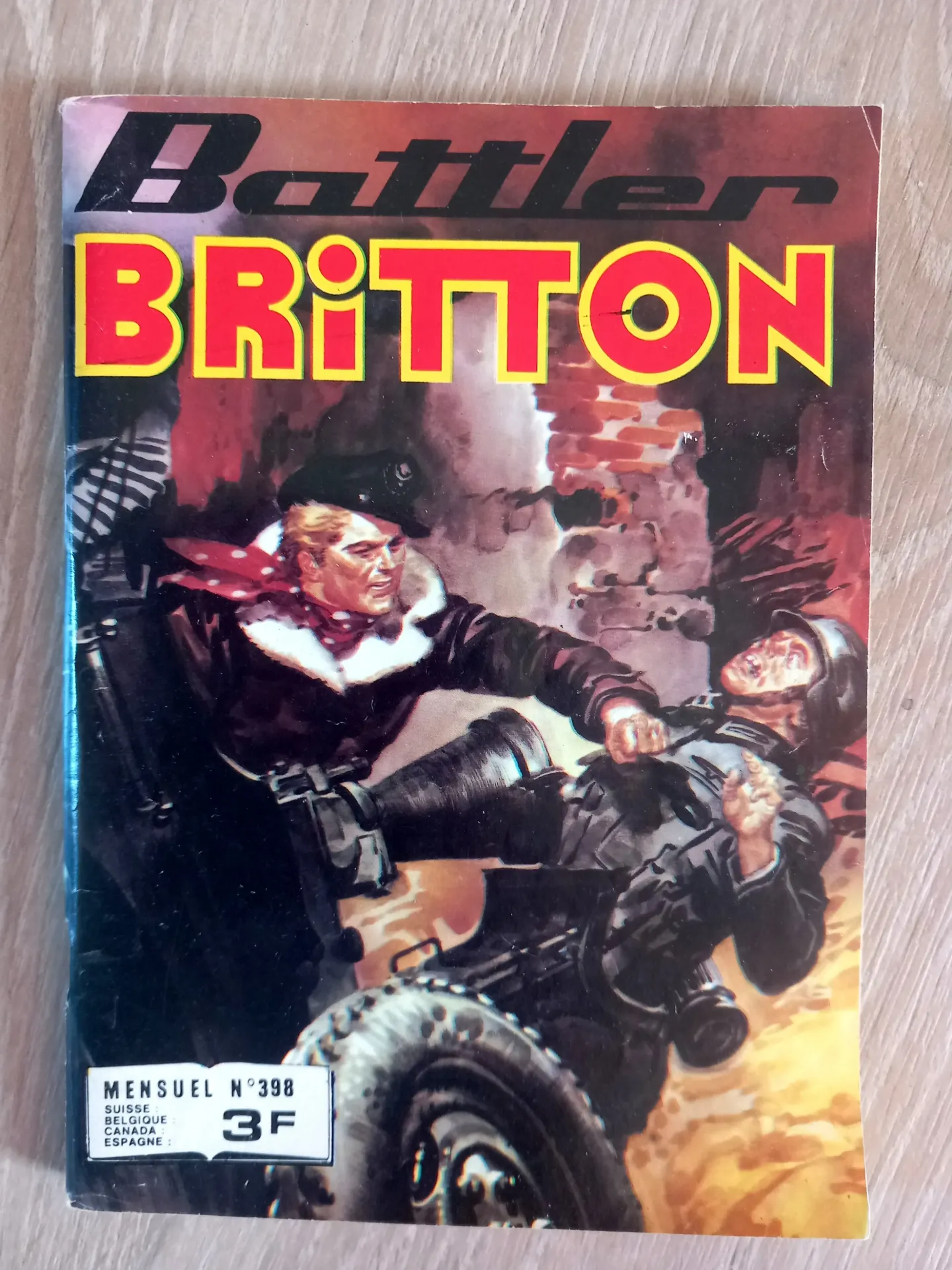 Battler Britton - N° 398 (mensuel, 1980)