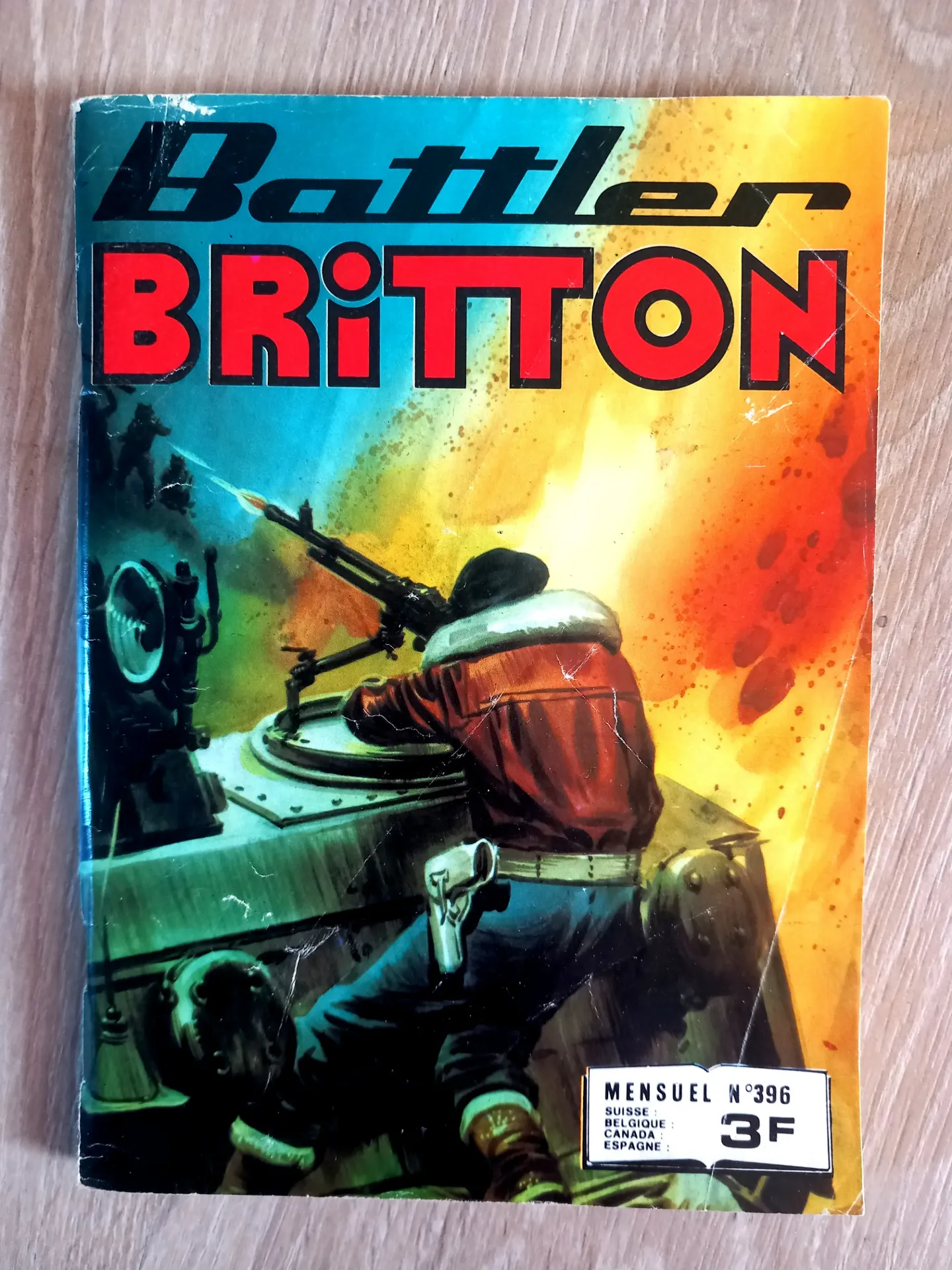 Battler Britton - N° 396 (mensuel, 1980)
