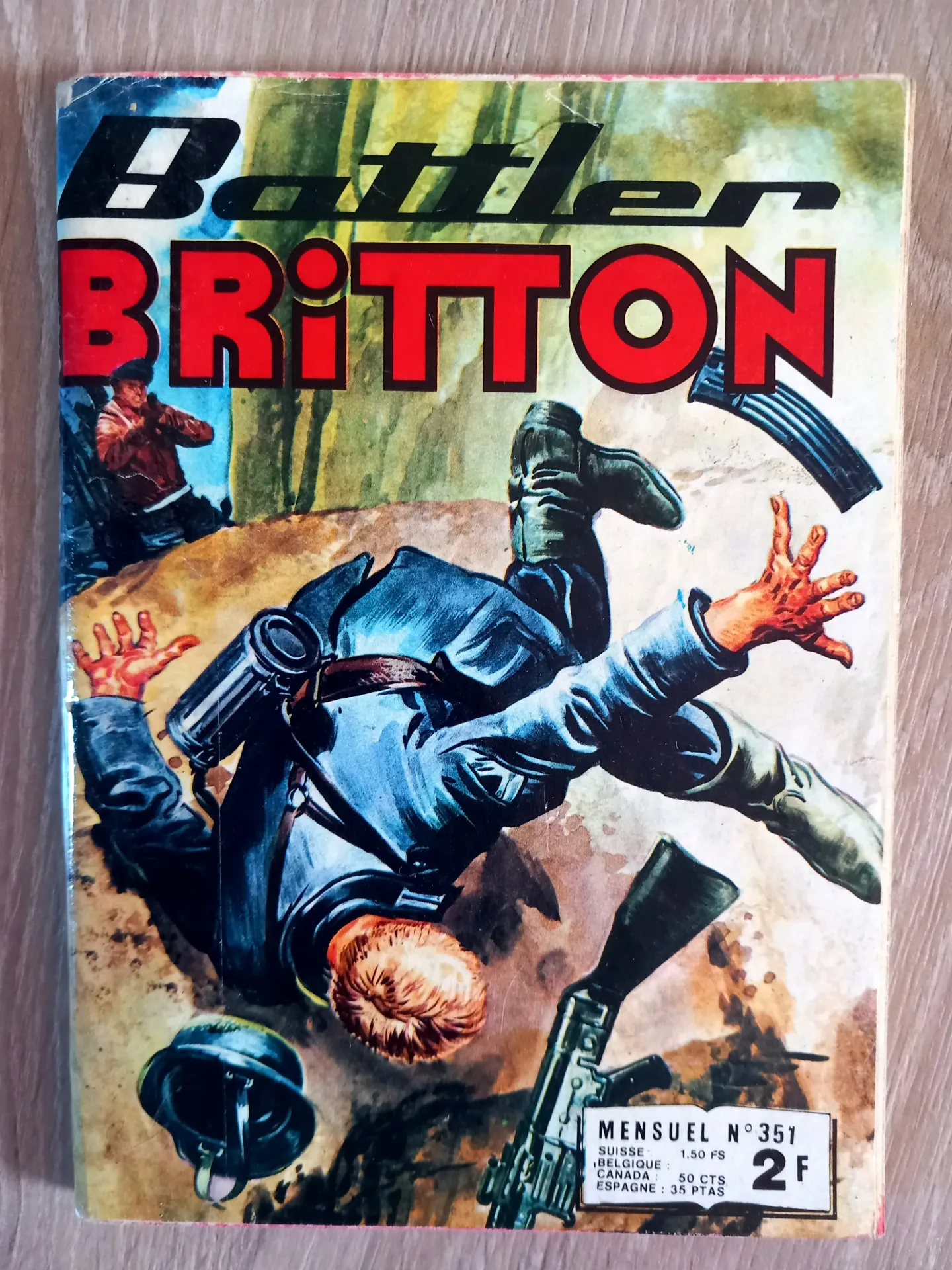 Battler Britton - N° 351 (mensuel, 1976)