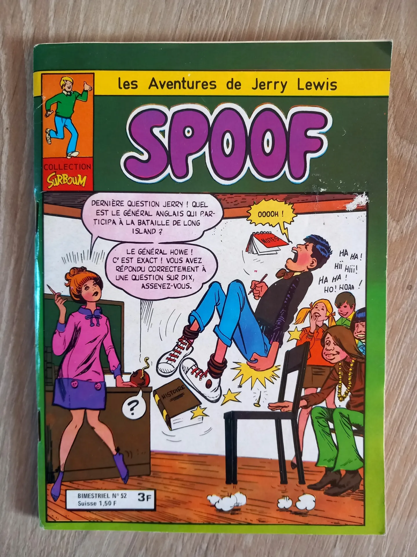 Spoof, les aventures de Jerry Lewis - N° 52 (bimestriel, 1980)