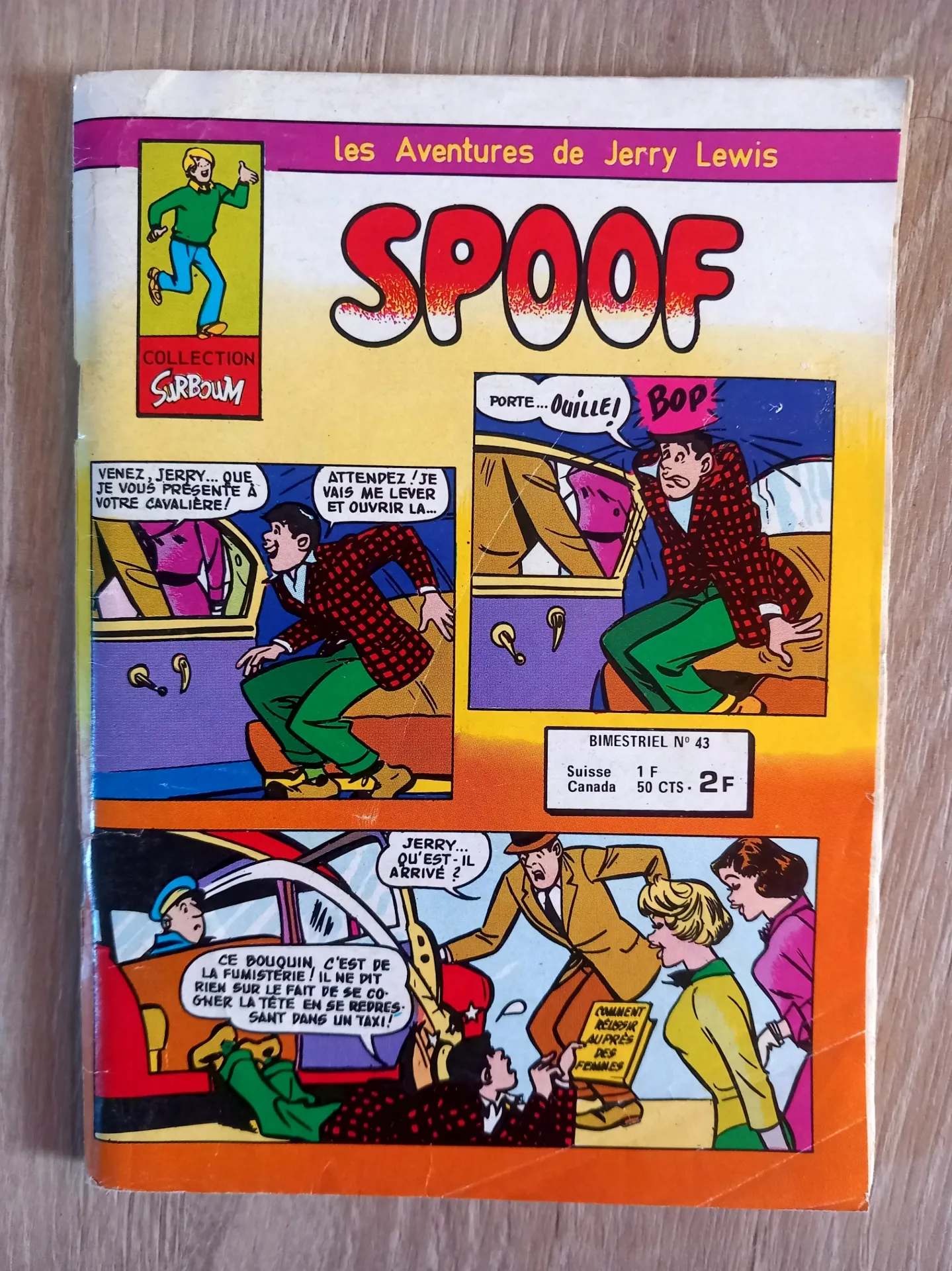 Spoof, les aventures de Jerry Lewis - N° 43 (bimestriel, 1979)