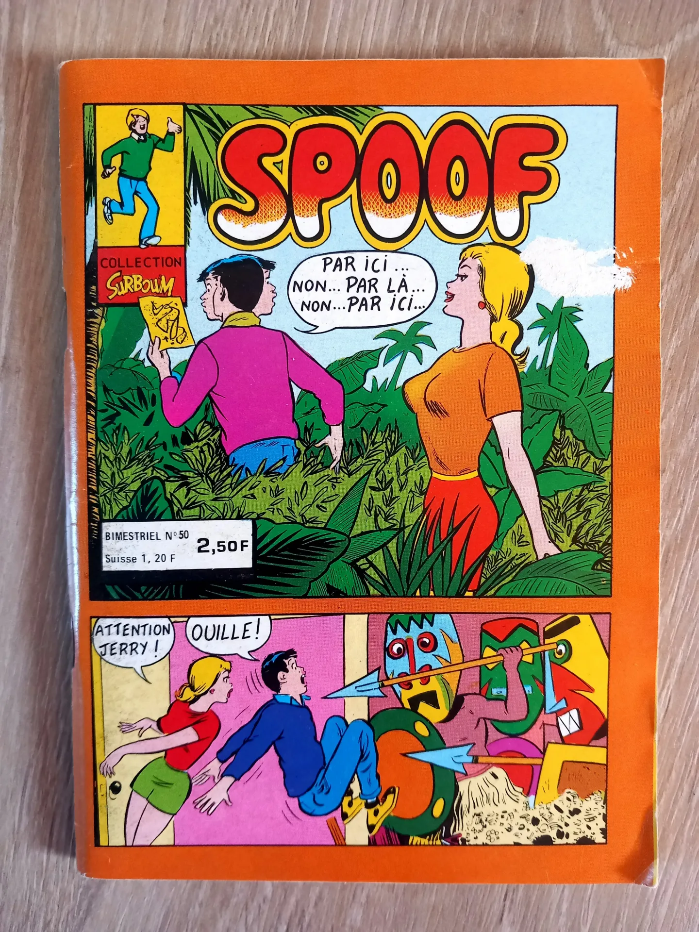 Spoof, les aventures de Jerry Lewis - N° 50 (bimestriel, 1980)