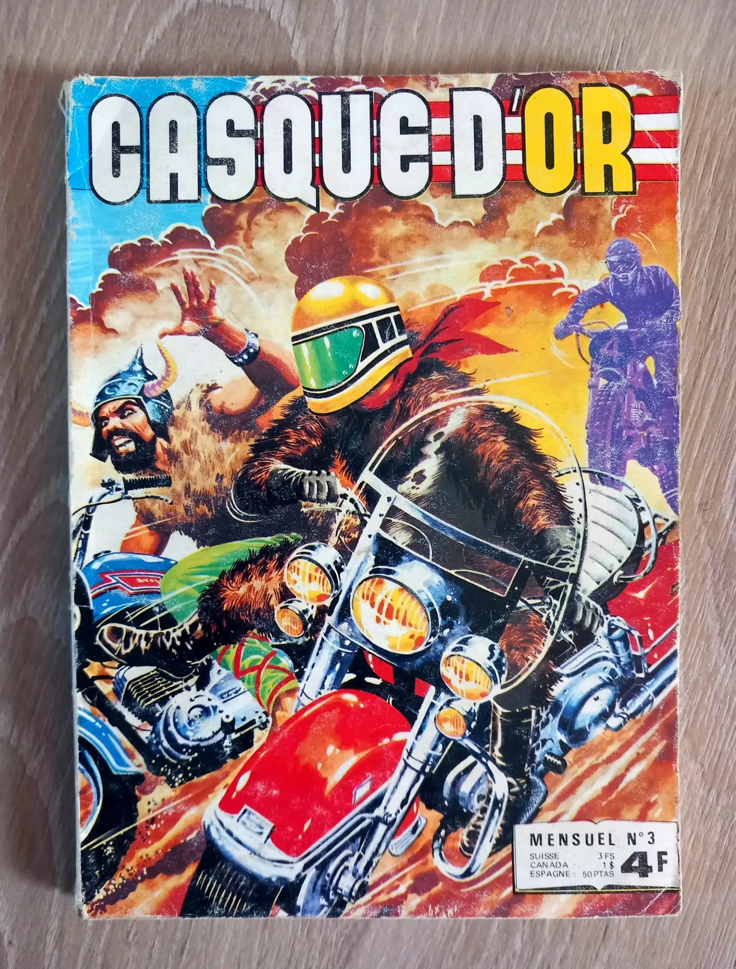 Casque d'or - N° 3 (mensuel, 1975)