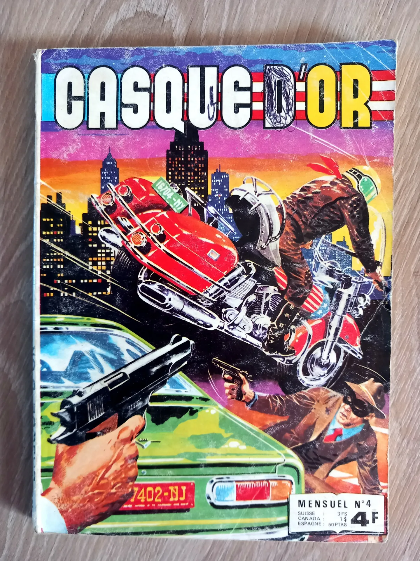 Casque d'or - N° 4 (mensuel, 1976)