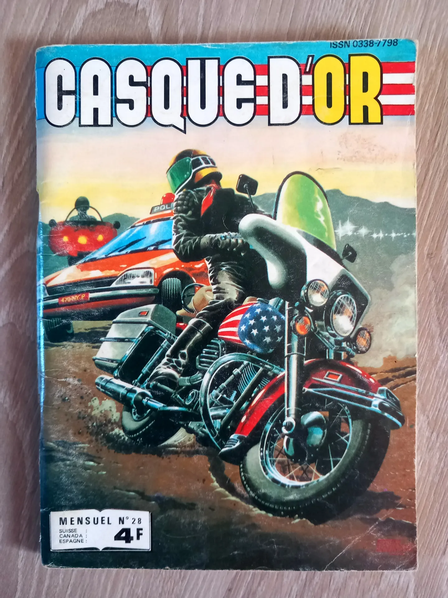 Casque d'or - N° 28 (mensuel, 1978)