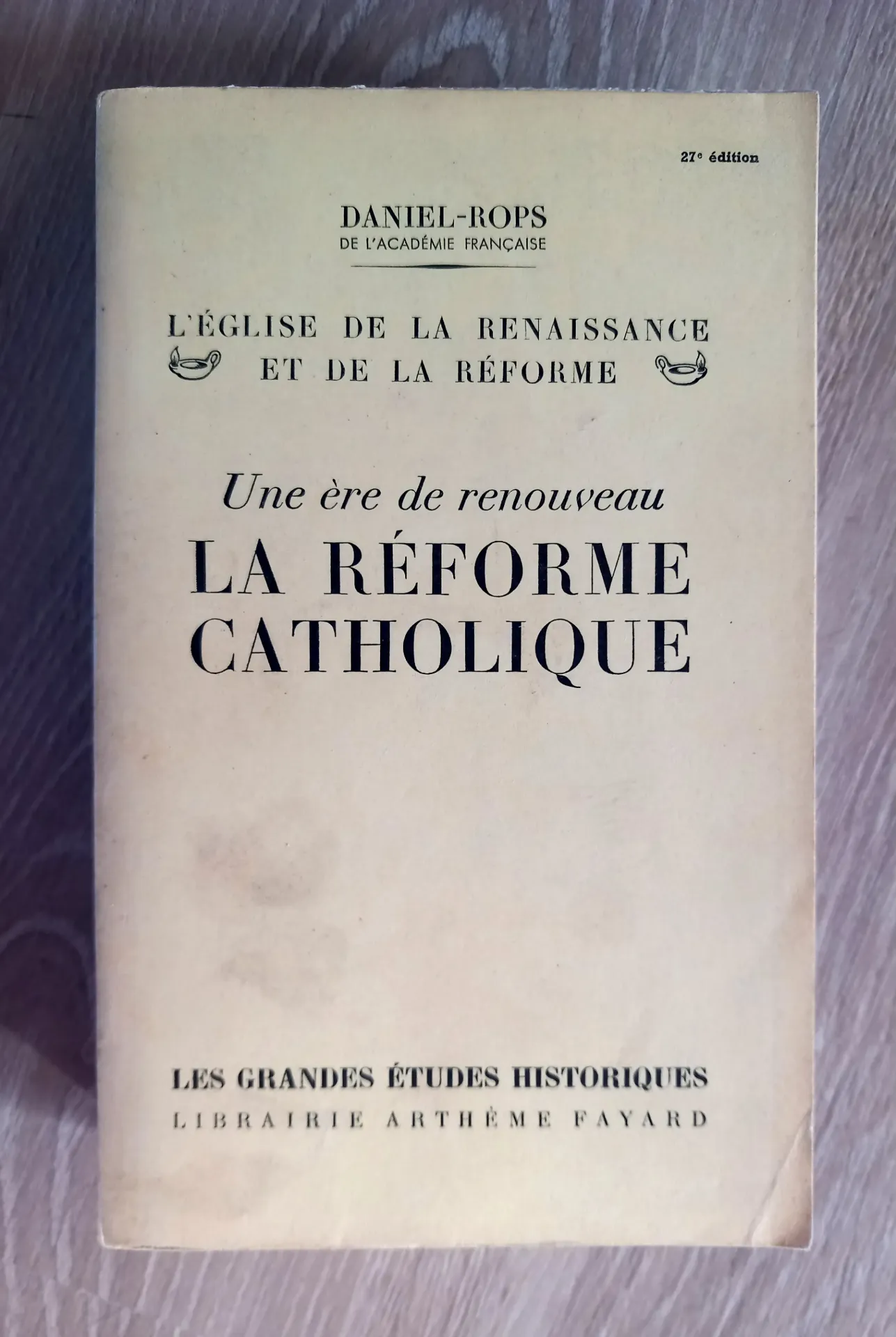 La réforme catholique (Daniel-Rops)