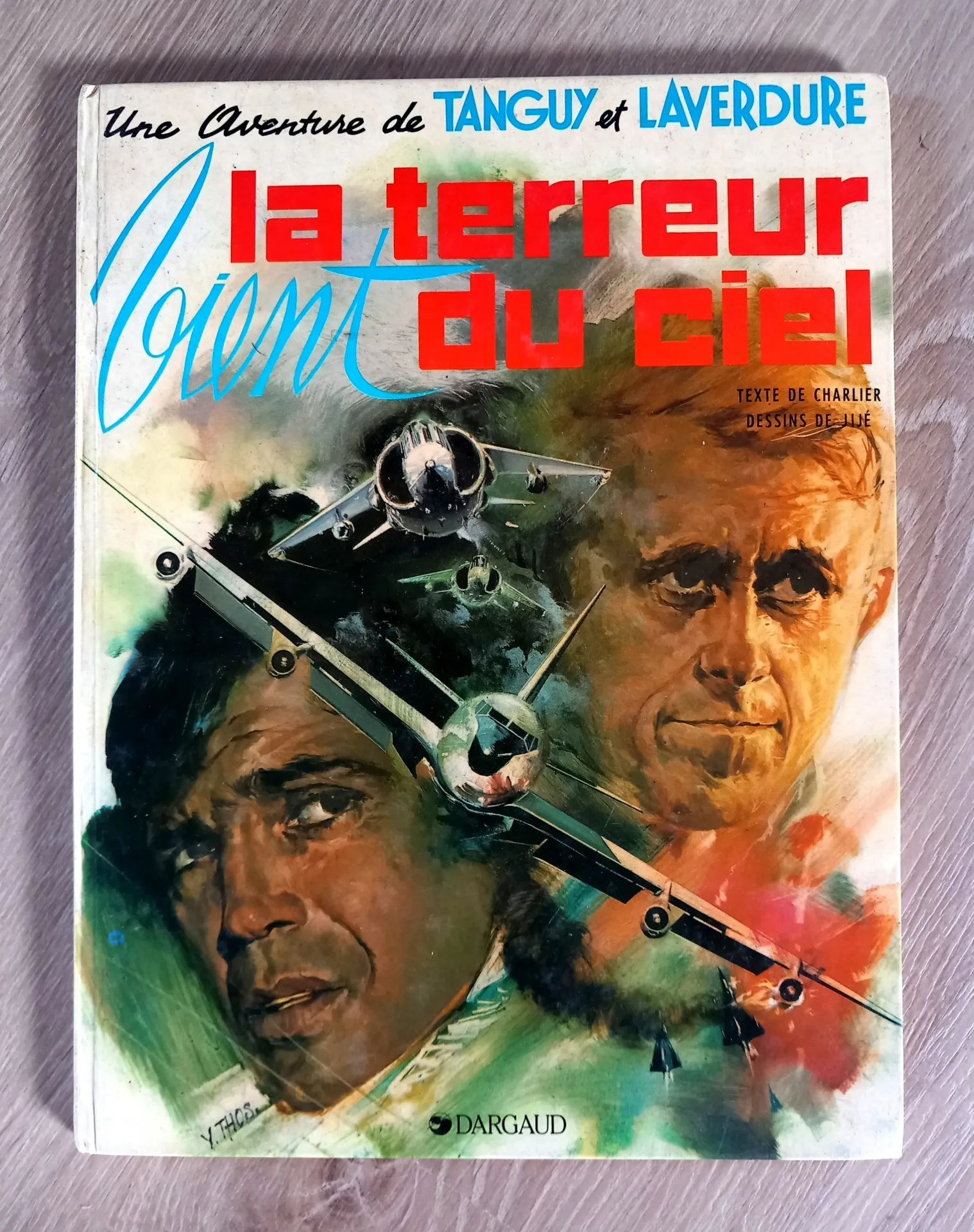 Une aventure de Tanguy et Laverdure : La terreur vient du ciel (Charlier, Jijé)