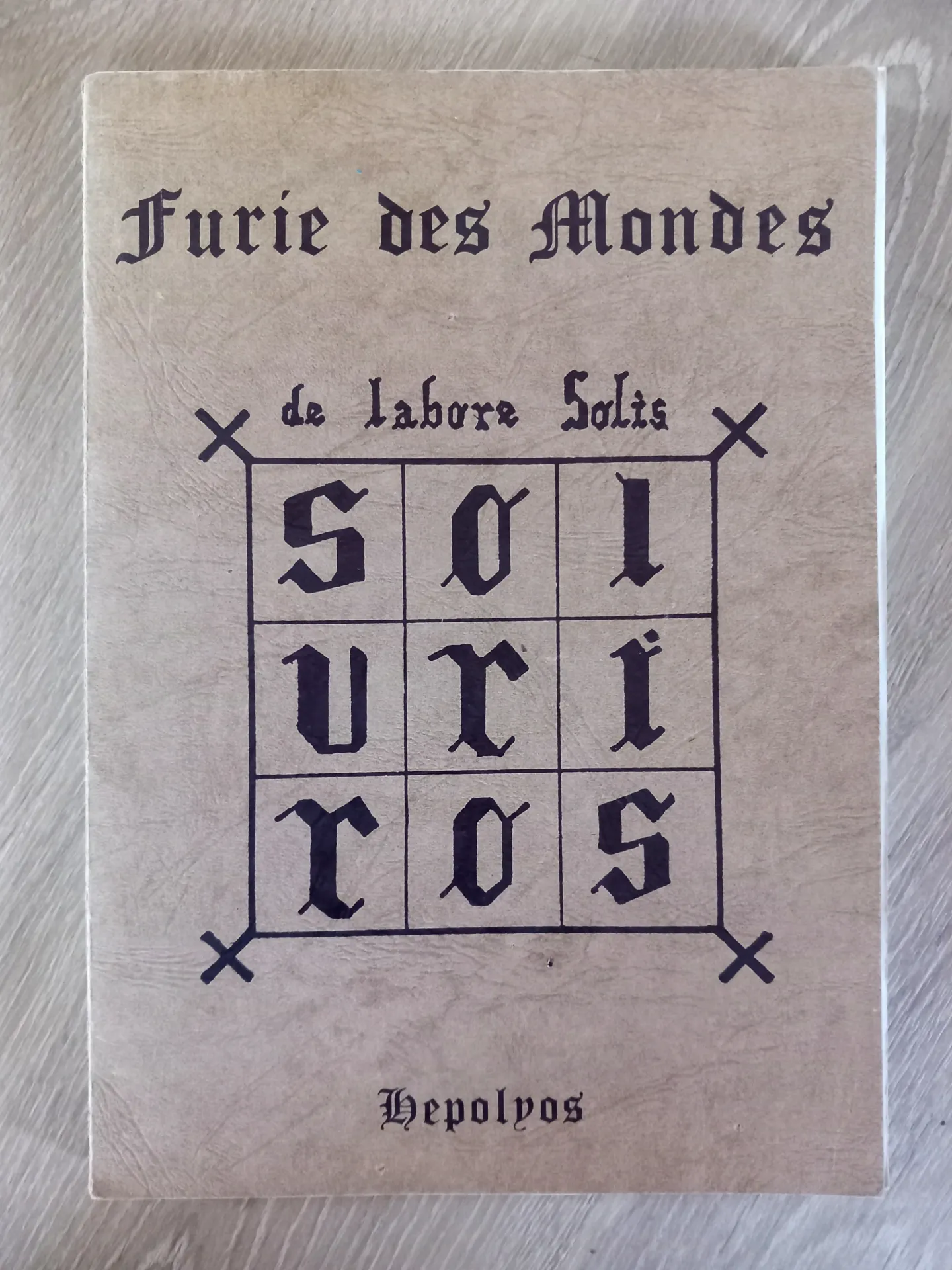 Furie des mondes - De Labore Solis