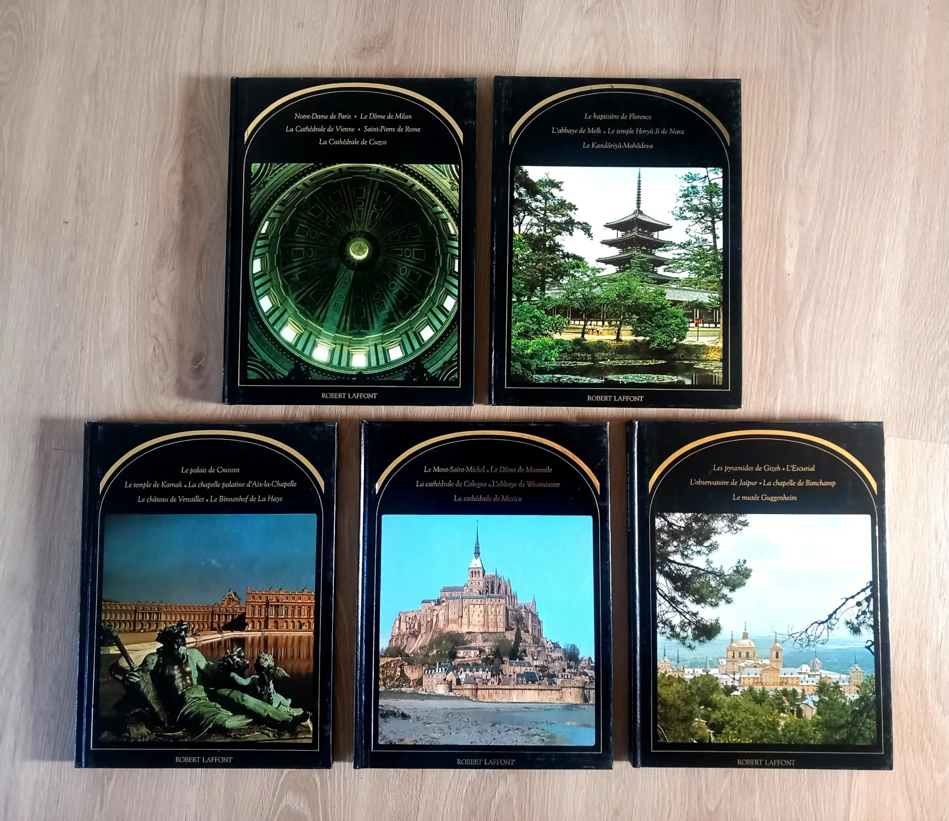 Lot : 5 tomes - Monuments et merveilles du monde entier