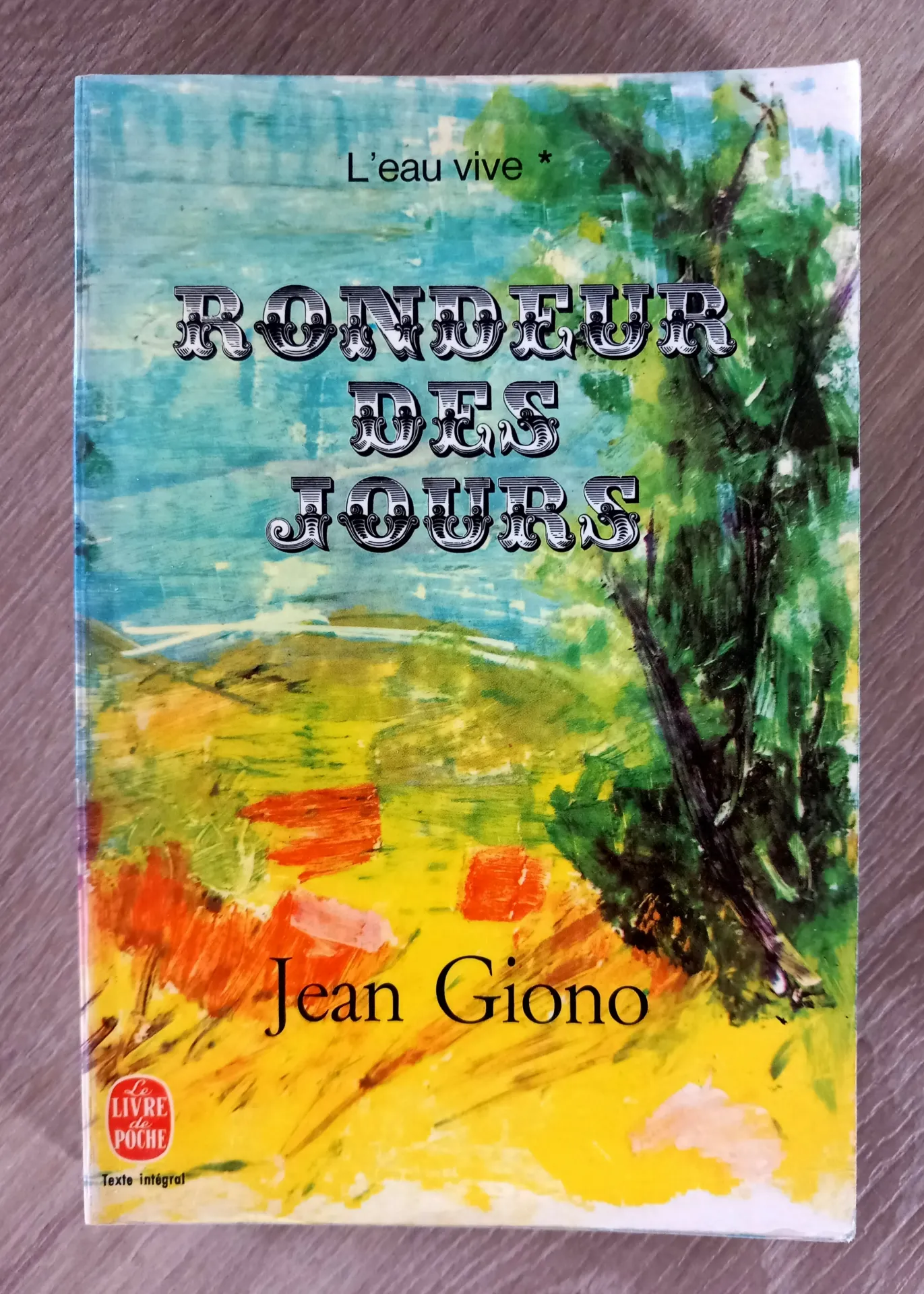 Rondeur des jours (Jean Giono)