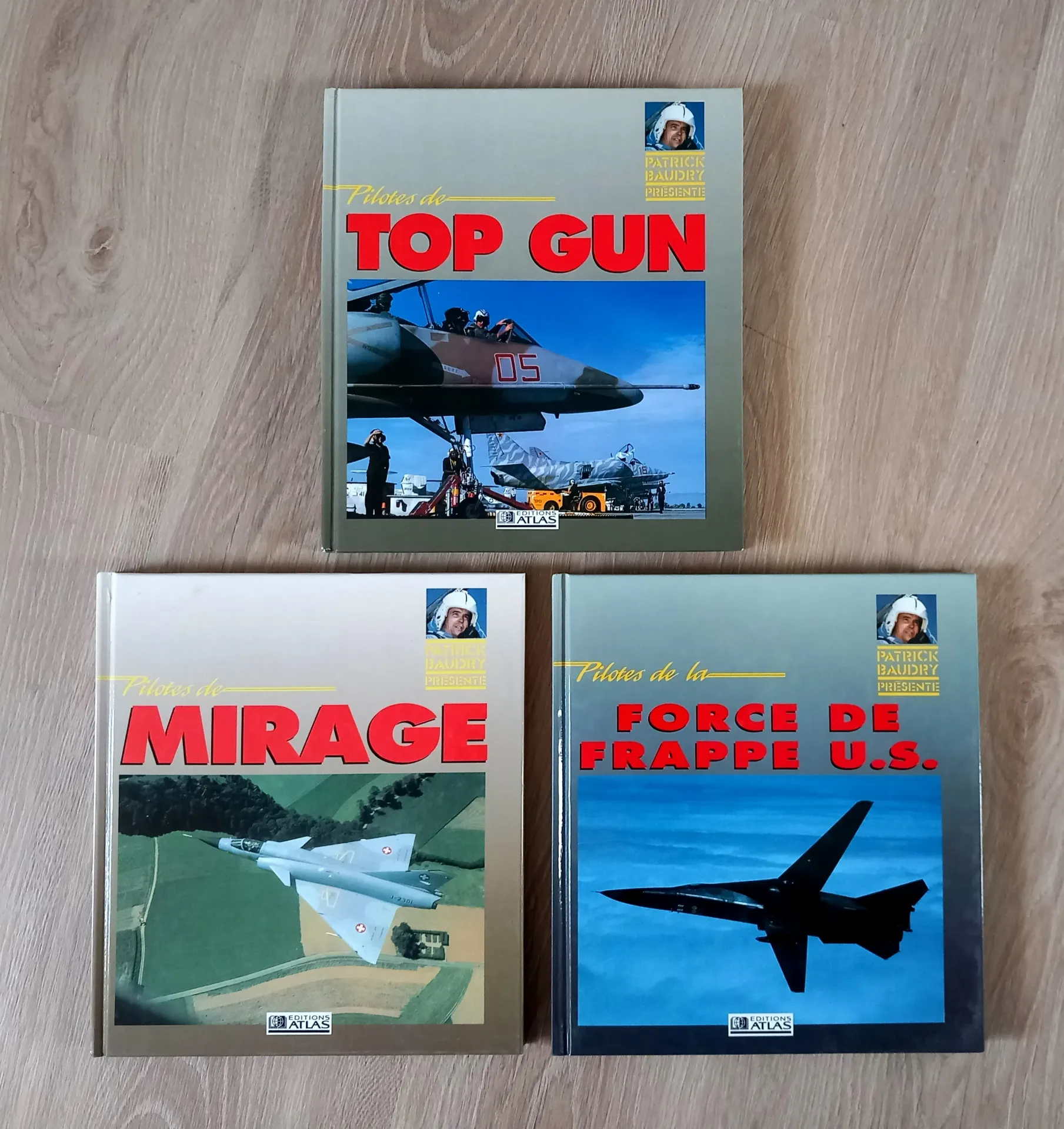 Lot : 3 livres - Pilotes de (Patrick Baudry)