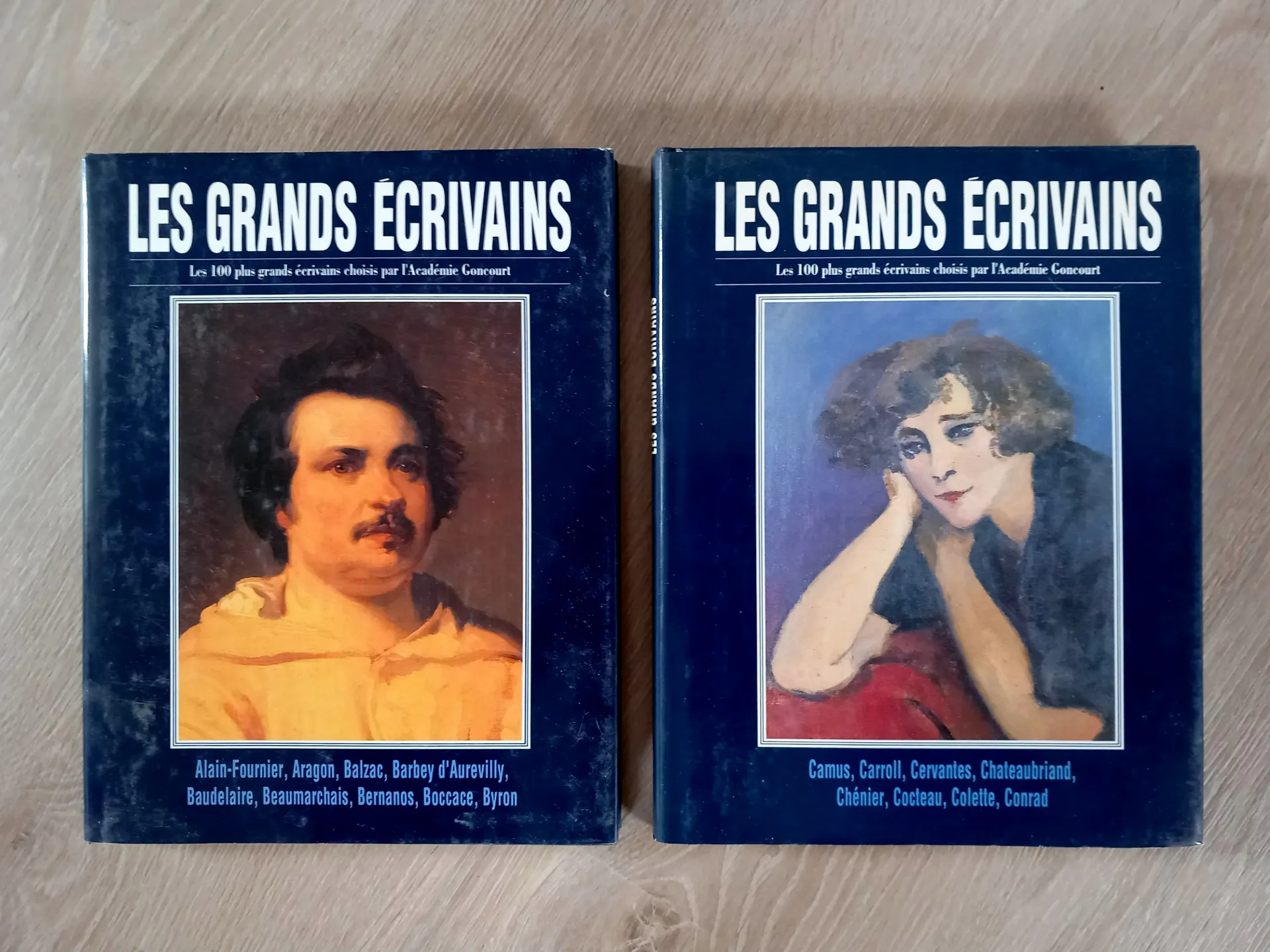 Lot : Les grands écrivains, tome 1 + 2 (Gilbert Maurin)