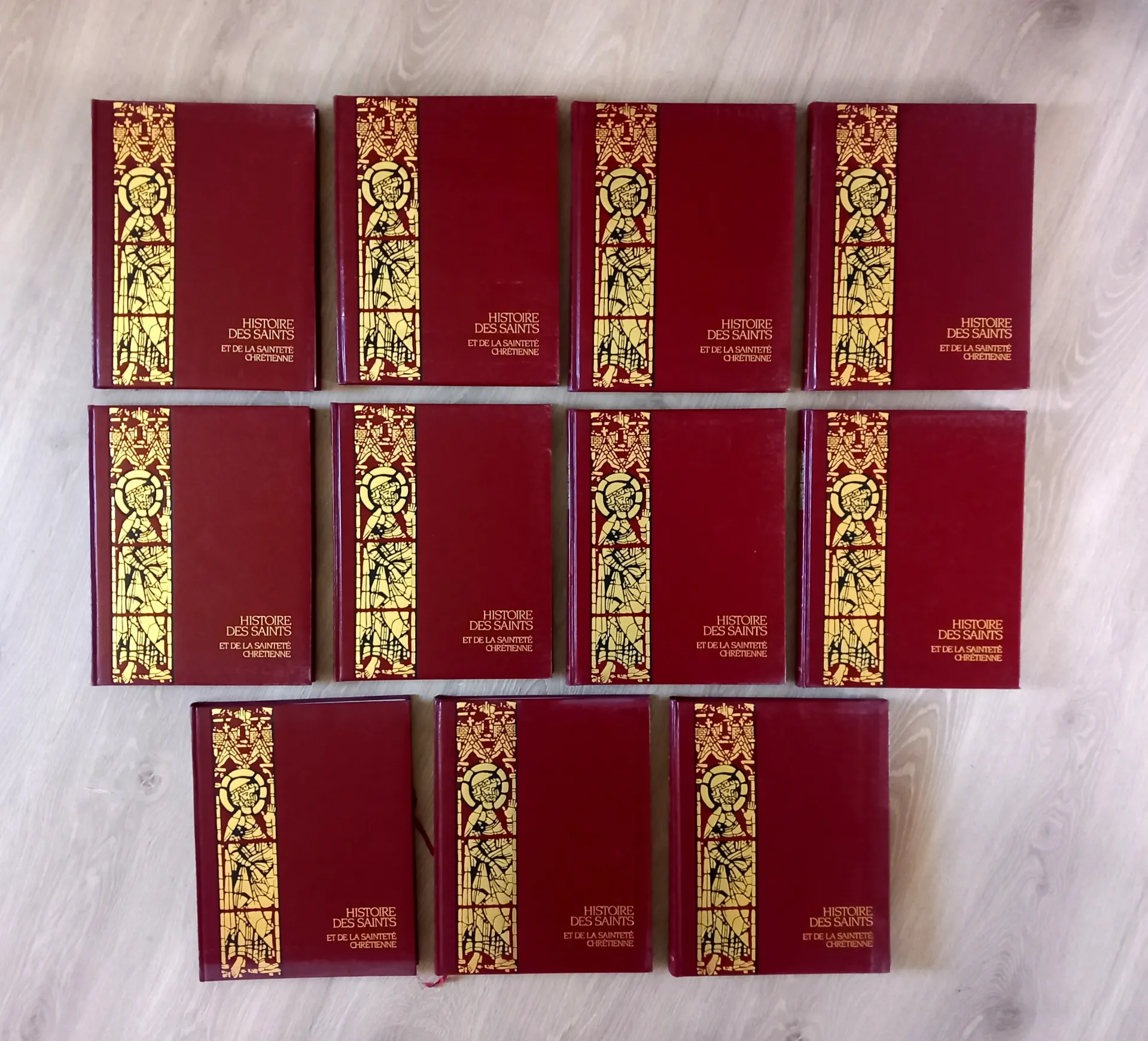 Lot : 11 tomes - Histoire des Saints et de la Sainteté Chrétienne