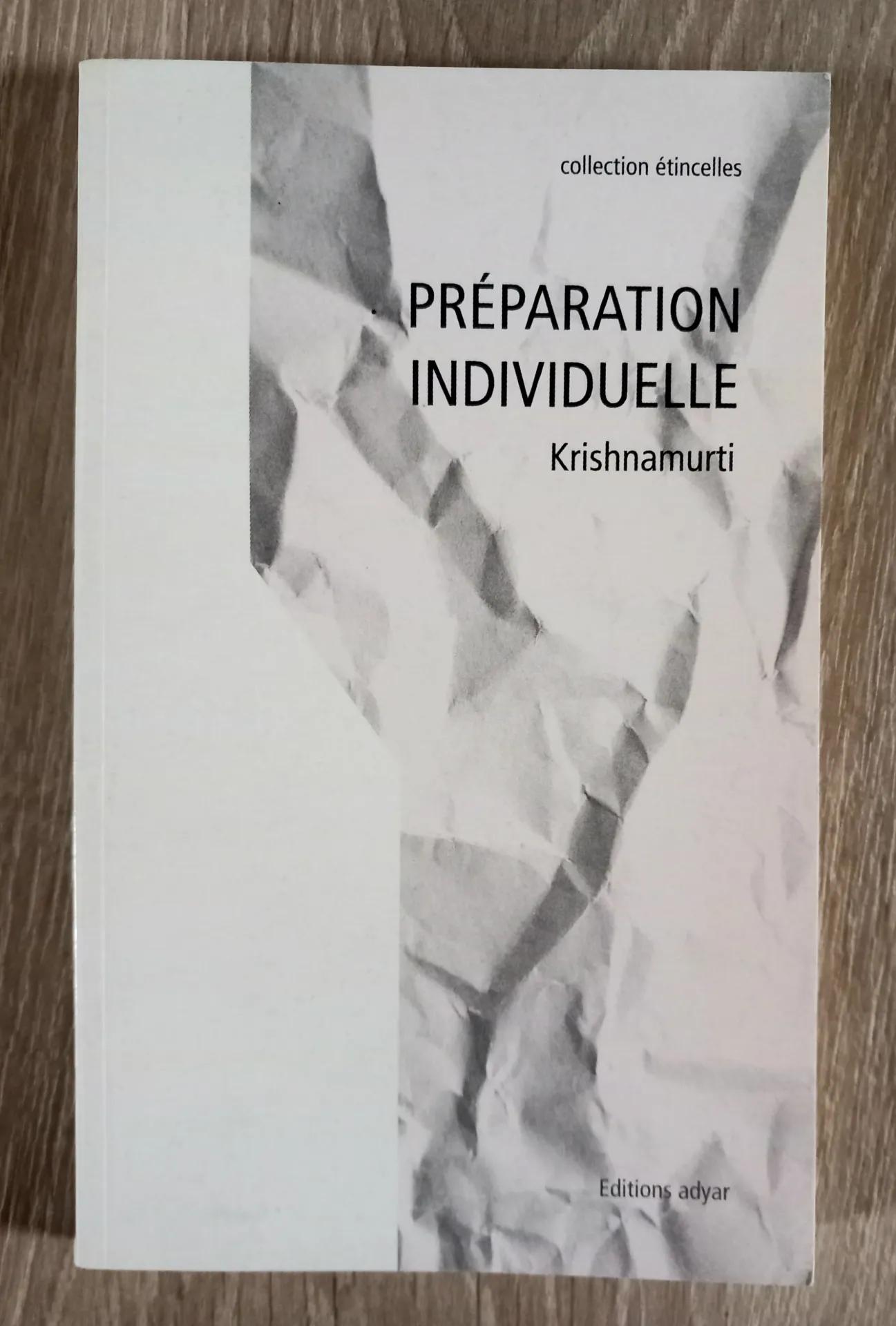Préparation individuelle (Jiddu Krishnamurti)