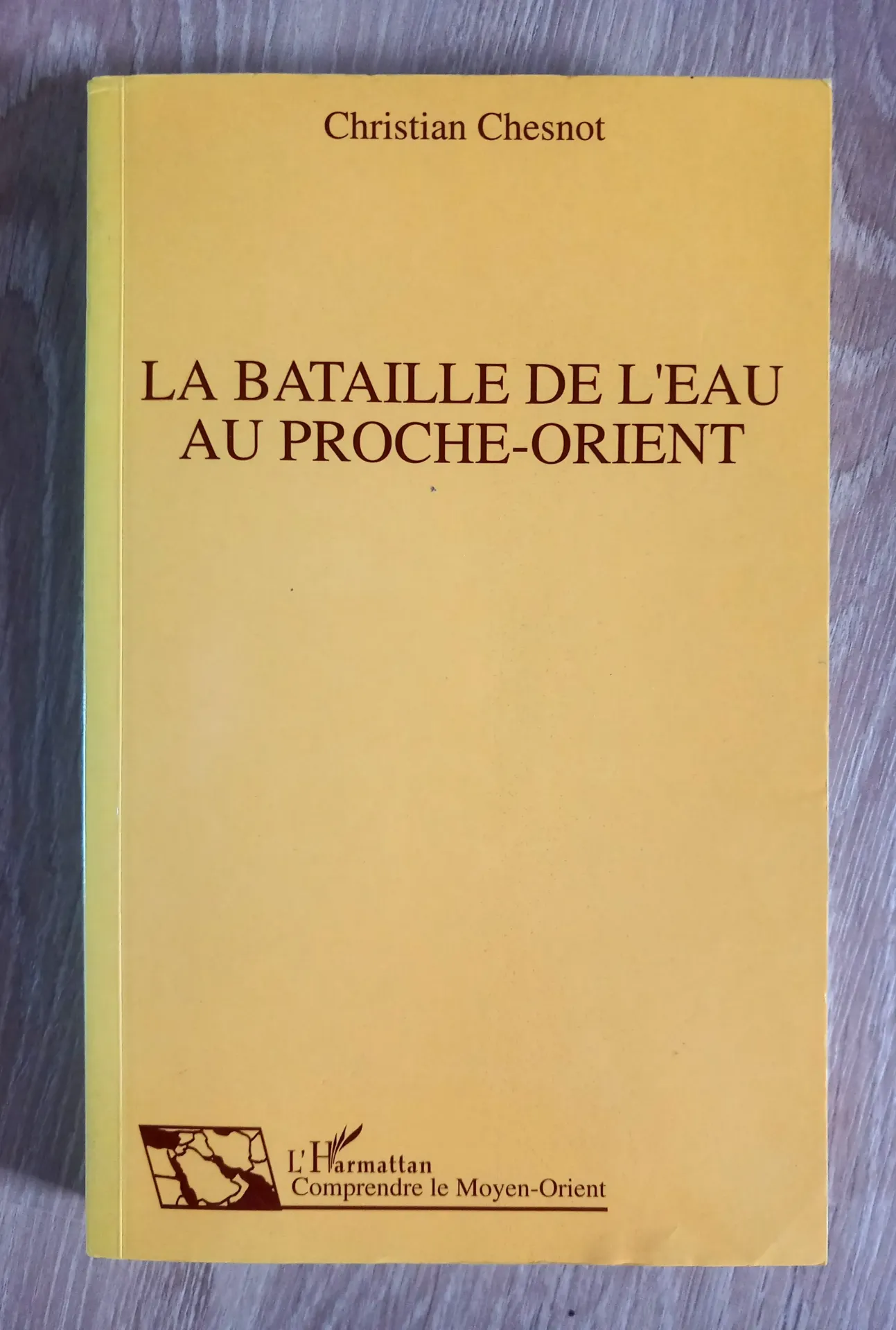 La bataille de l'eau au Proche-Orient (Christian Chesnot)