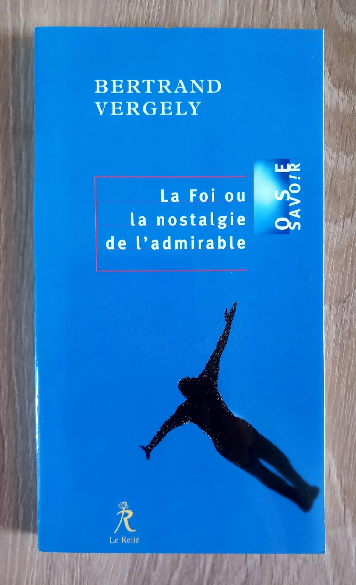 La foi ou la nostalgie de l'admirable (Bertrand Vergely)