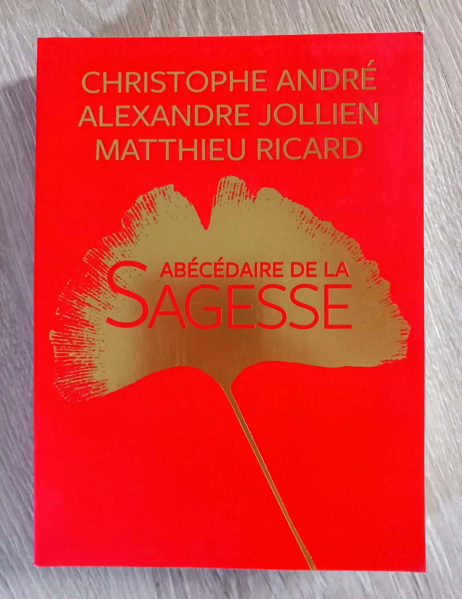 Abécédaire de la sagesse (Christophe André, Alexandre Jollien, Matthieu Ricard)
