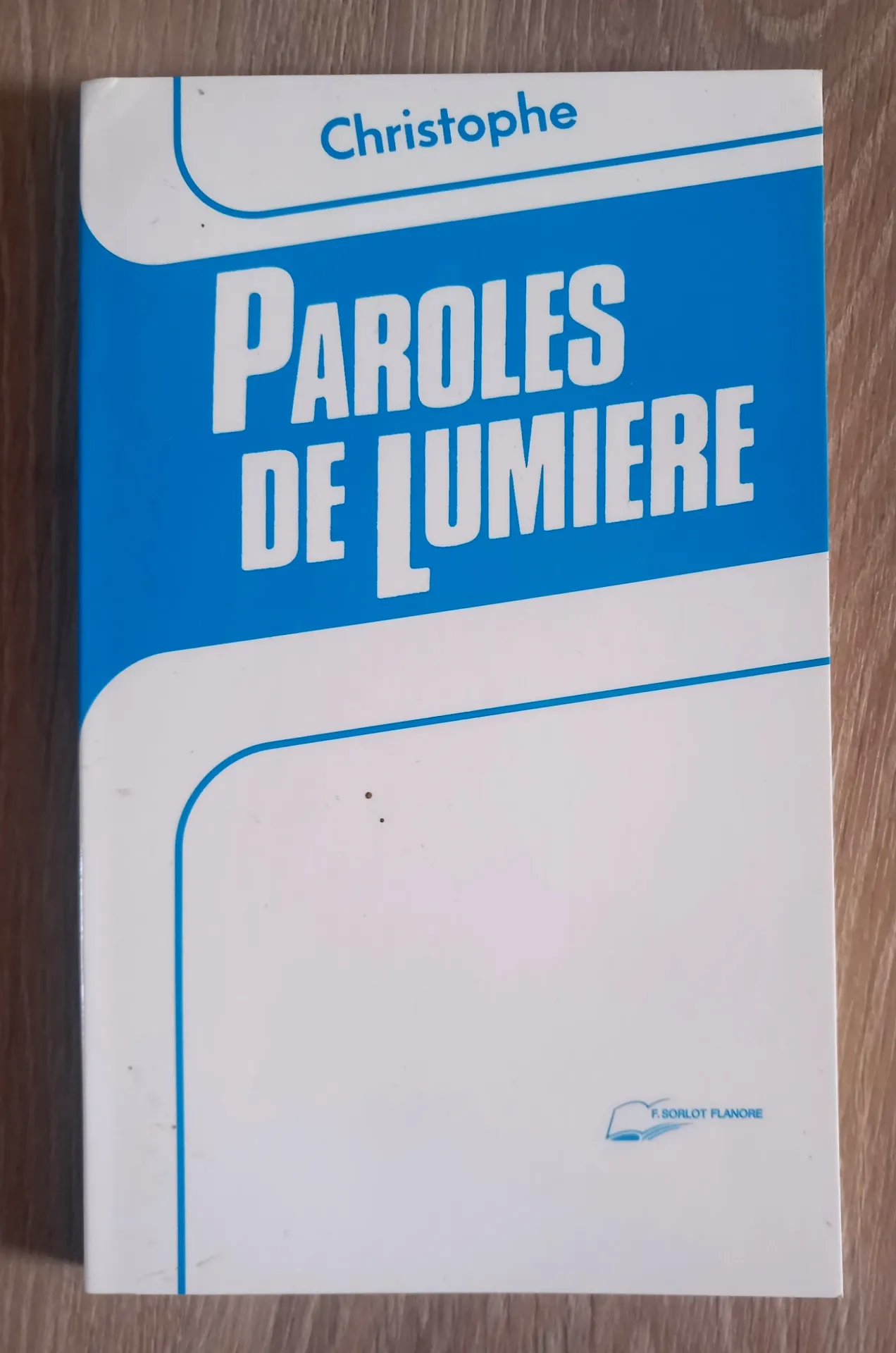 Paroles de lumière (Christophe)